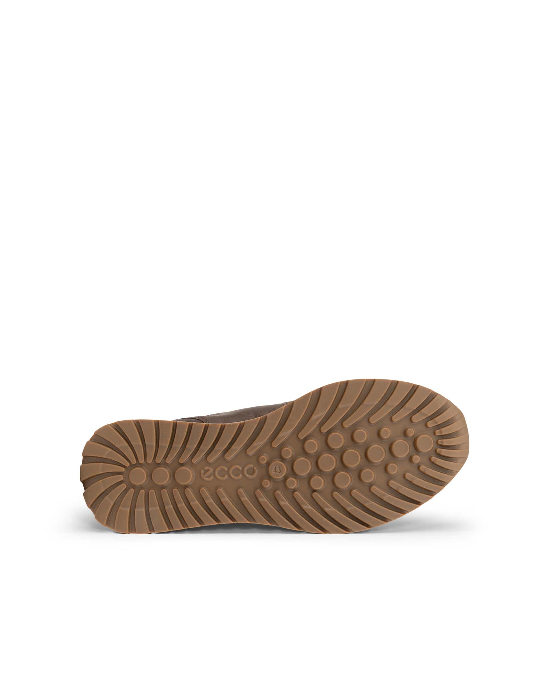 Men's ECCO® ASTIR NEO Nubuck Sneaker Boot - Brown - Sole