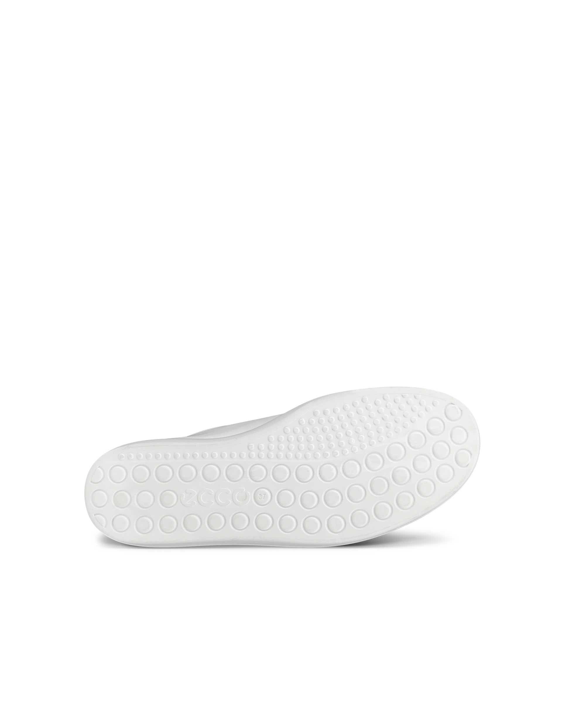 Zapatillas de piel ECCO® CLASSIC SNEAKER para mujer - Blanco - Sole