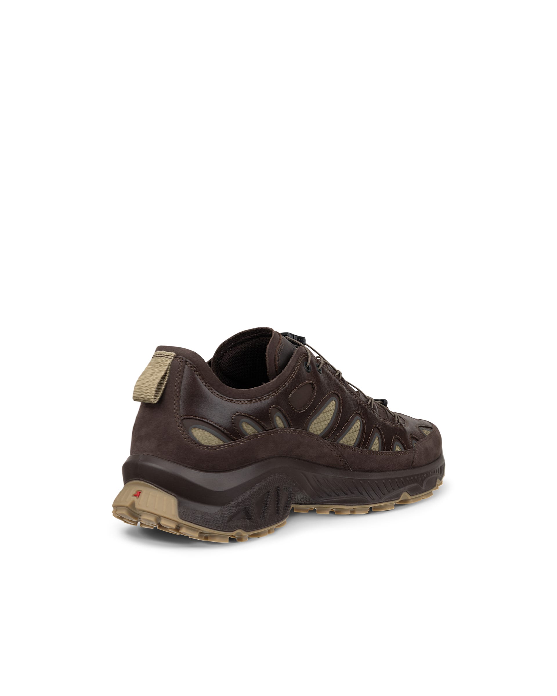 ECCO RECEPTOR XP MEN メンズ レザーシューズ - ブラウン - Back