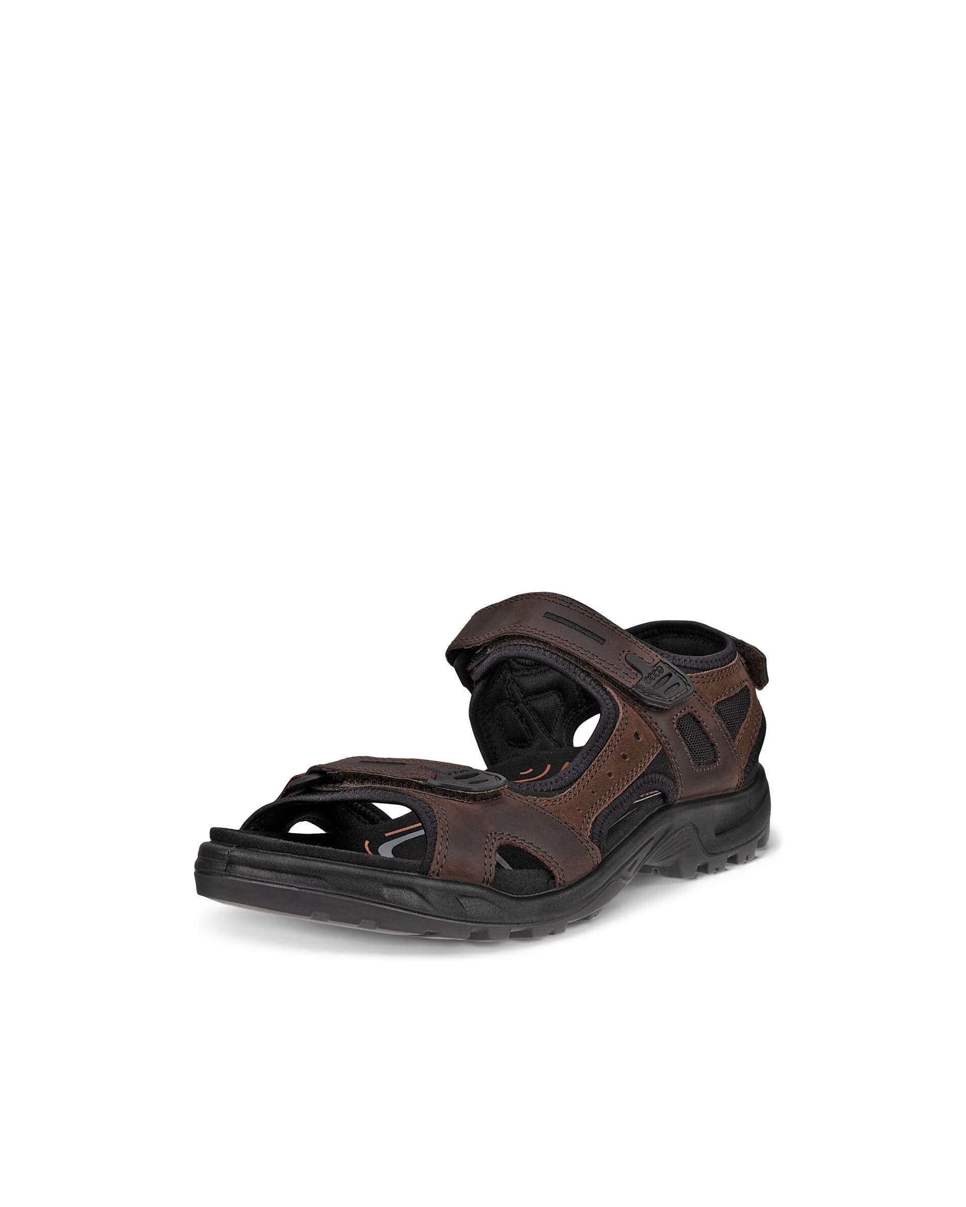 Men's ECCO® Offroad Nubuck Outdoor Sandal - Brown - Main