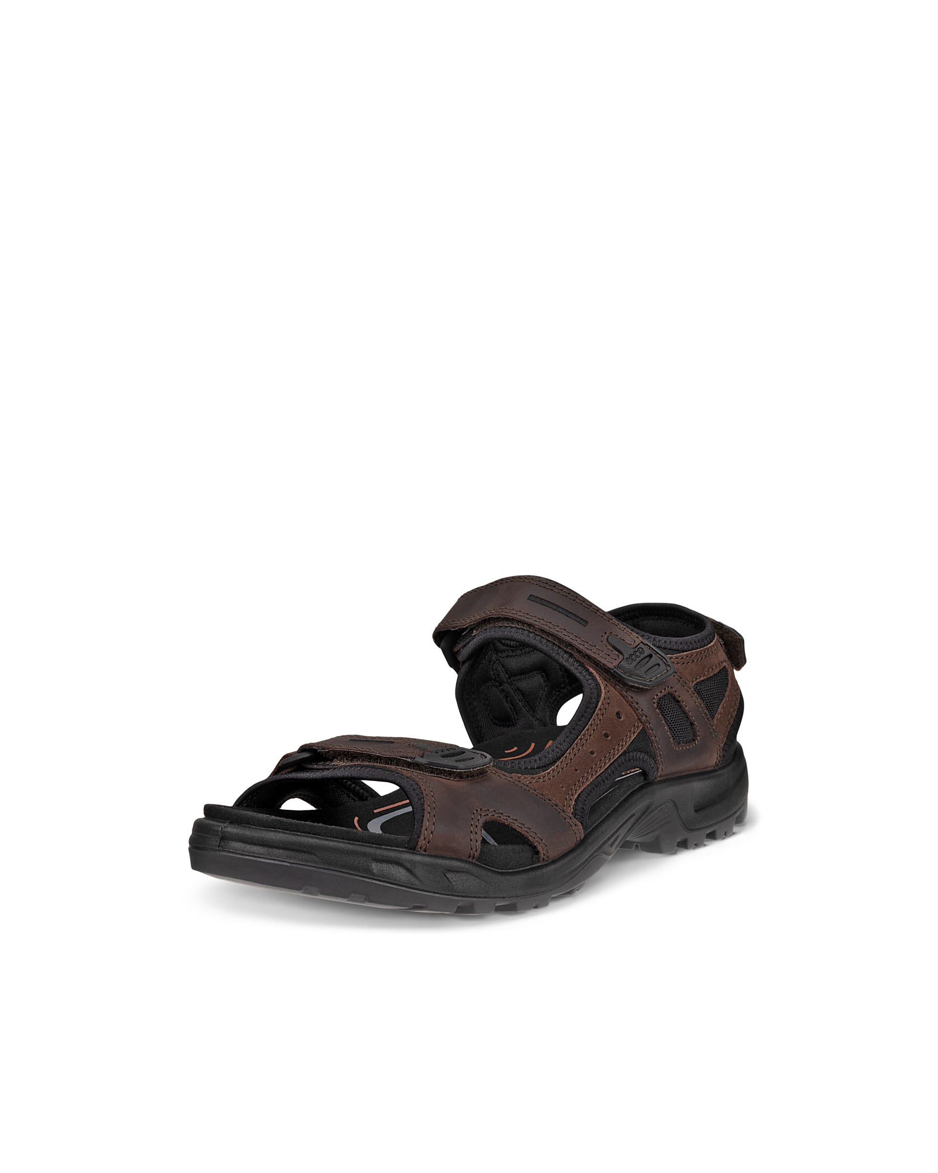 Men's ECCO® Offroad Nubuck Outdoor Sandal - Brown - Main