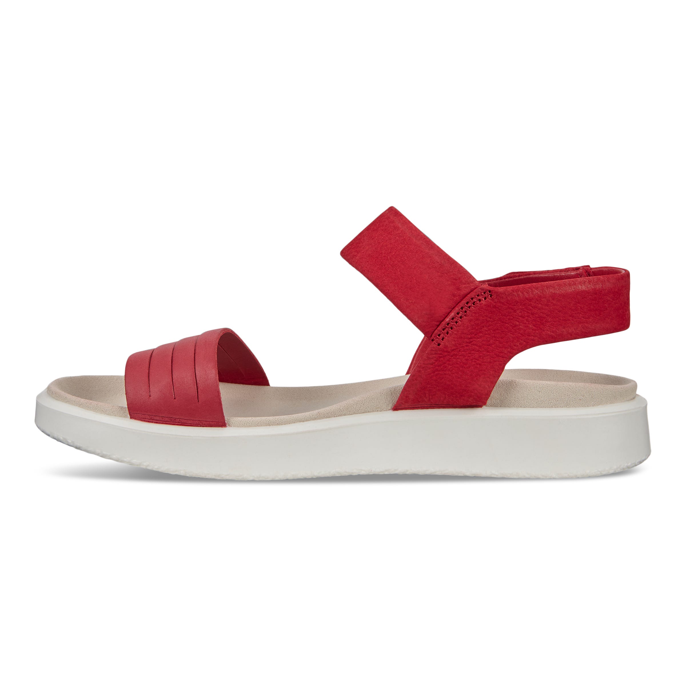 ECCO Women's Flowt Sandals - Red - Inside