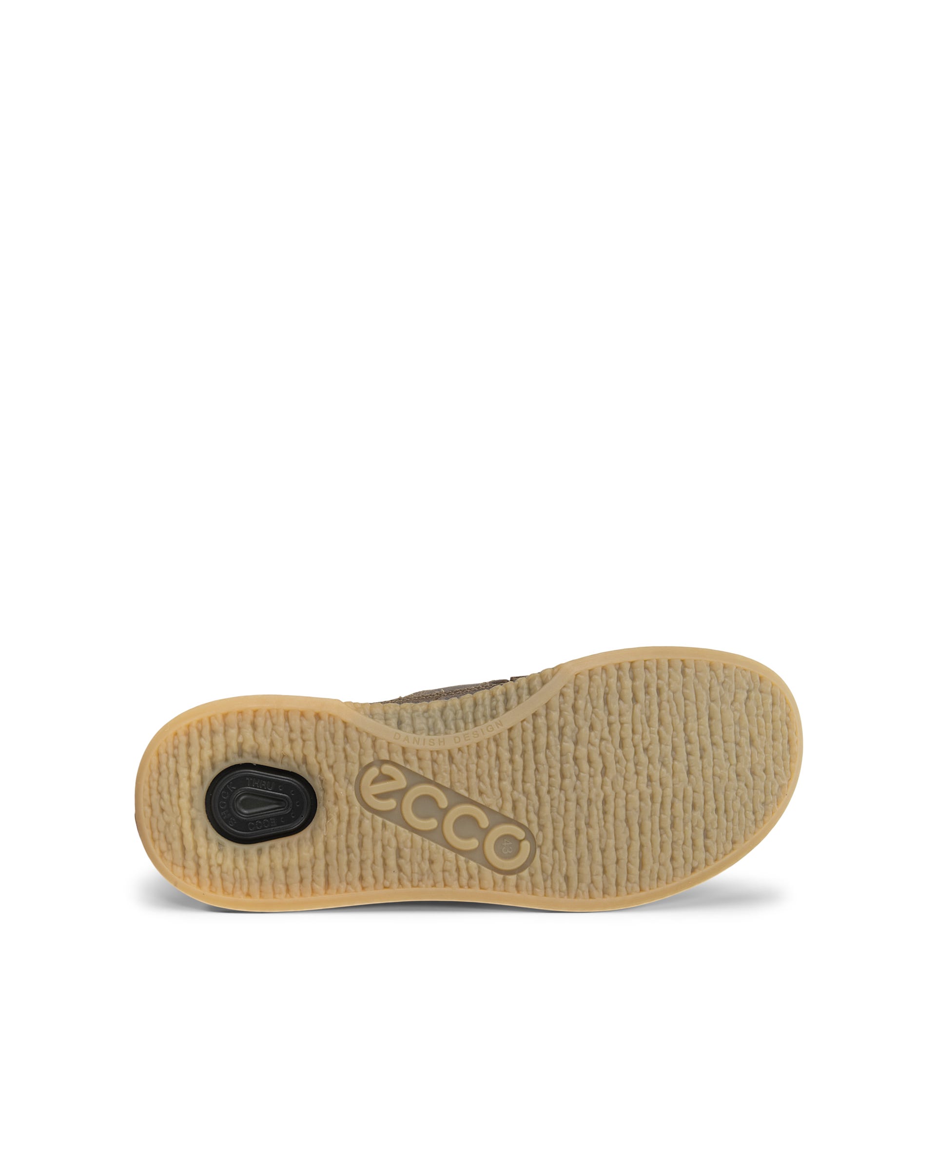 ECCO® WALKER 3.0 sko i ruskind med mokkasintå til herrer - Brun - Outside