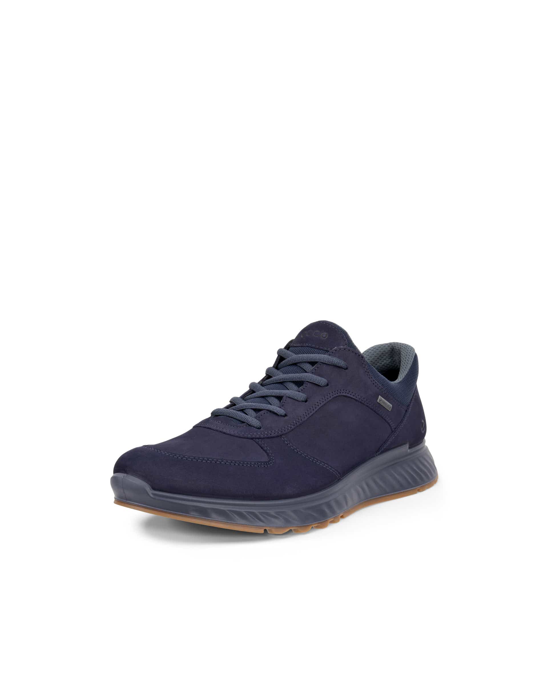 Pánské nubukové outdoorové Gore-Tex tenisky ECCO® Exostride - Modrá - Main