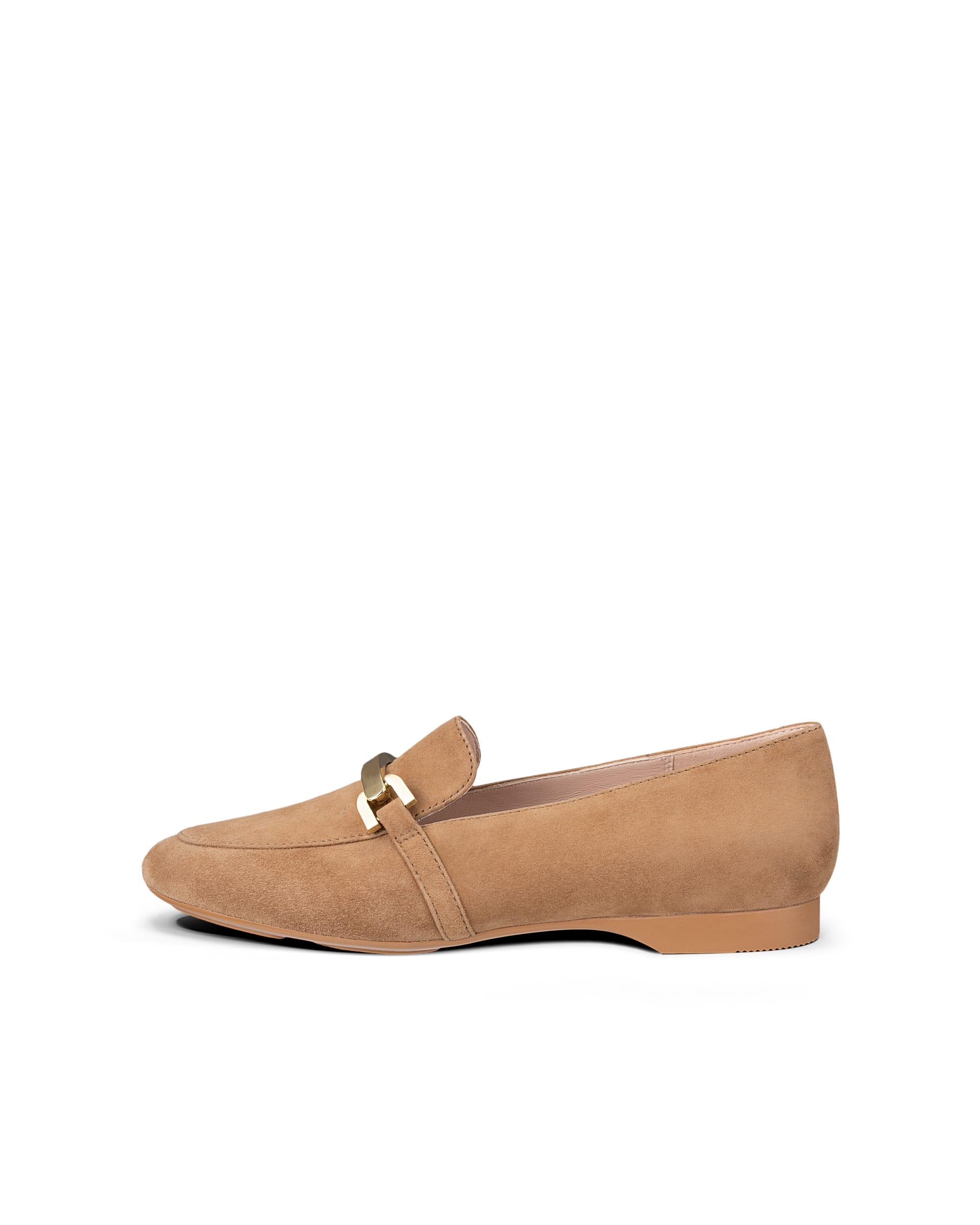 ECCO® ELEVATE 15 mocassins daim pour femme - Brun - Outside