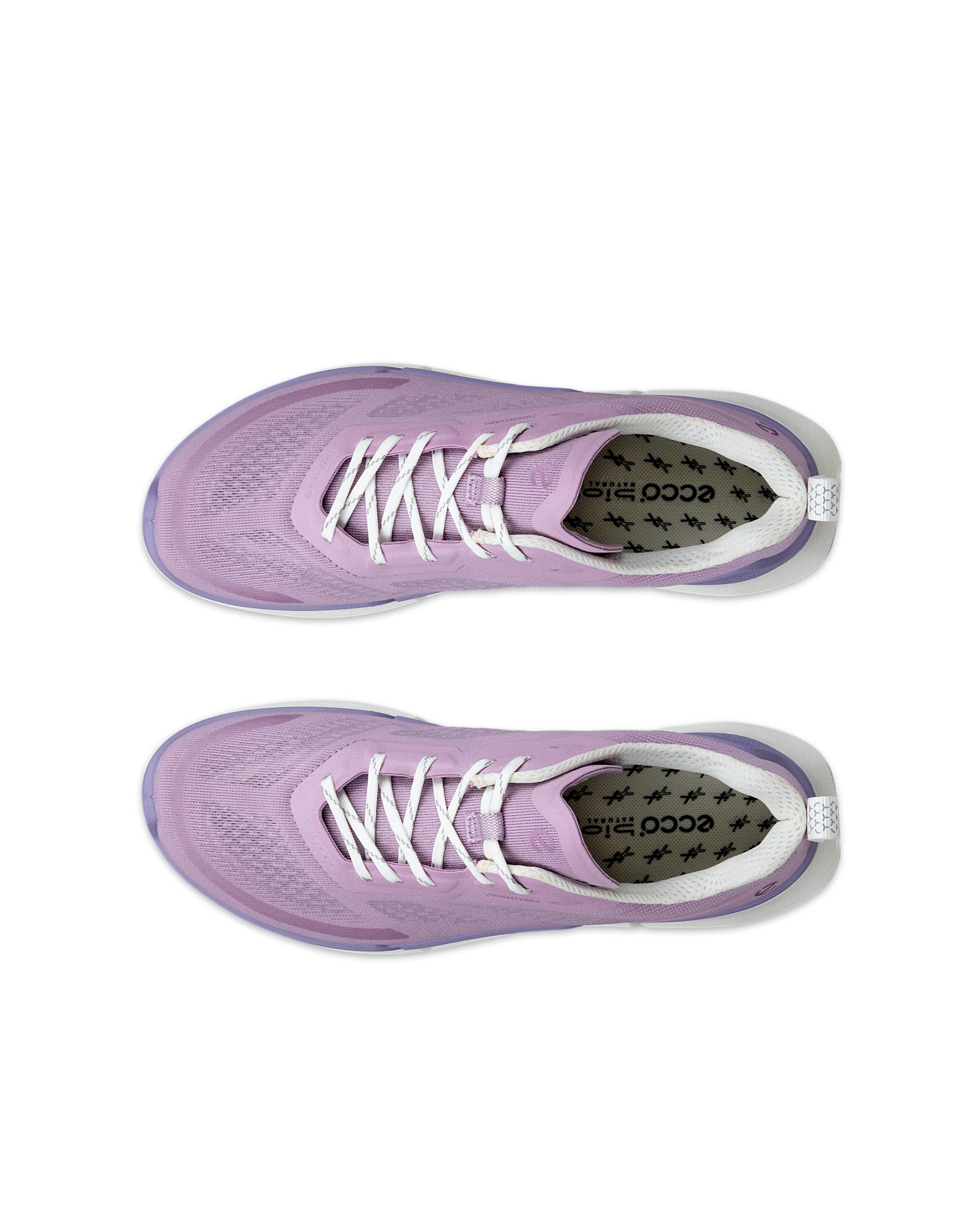 Women's ECCO® BIOM 2.2 Low Breathru Textile Sneaker - Purple - Top left pair