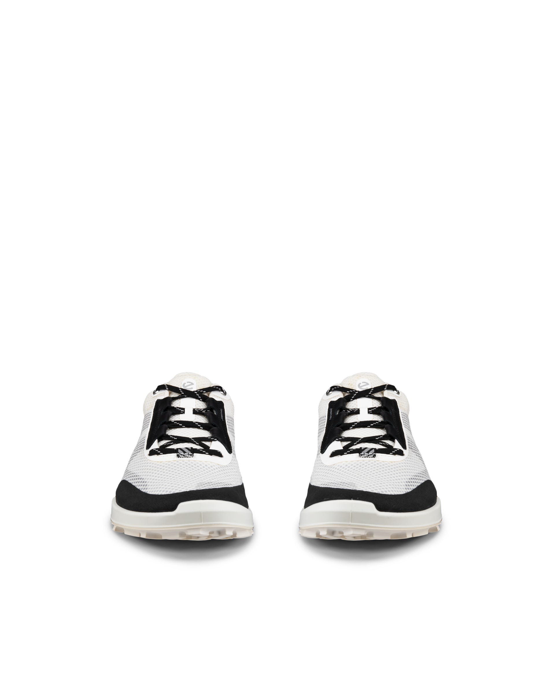 Women's ECCO® Biom 2.1 X Mountain Textile Hiking Trainer - White - Front pair