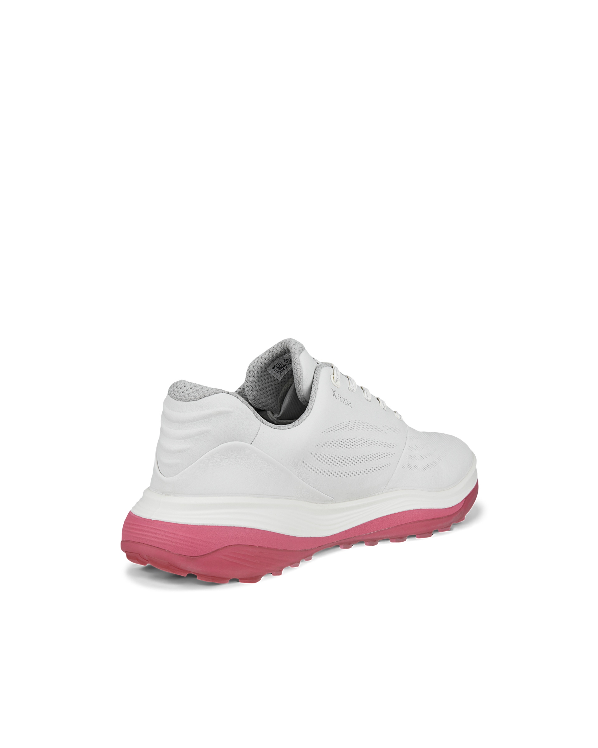 Zapatos golf impermeable de piel ECCO® Golf LT1 para mujer - Blanco - Back