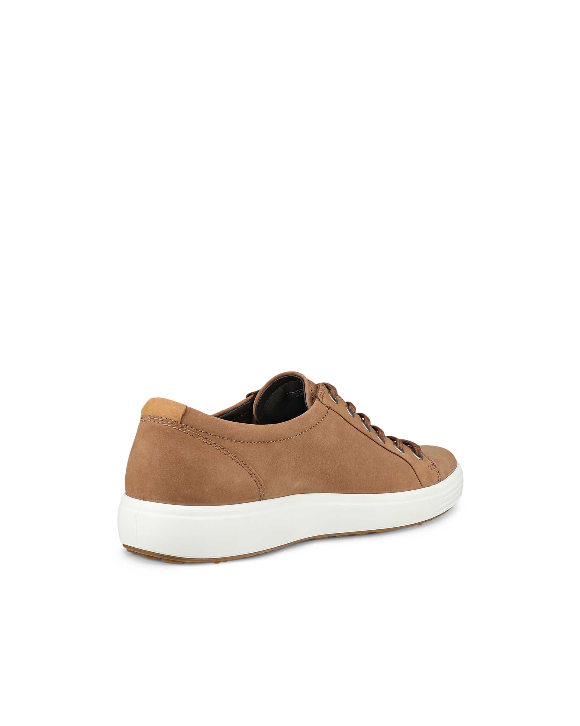 Pánské nubukové tenisky ECCO® Soft 7 - Hnědá - Back