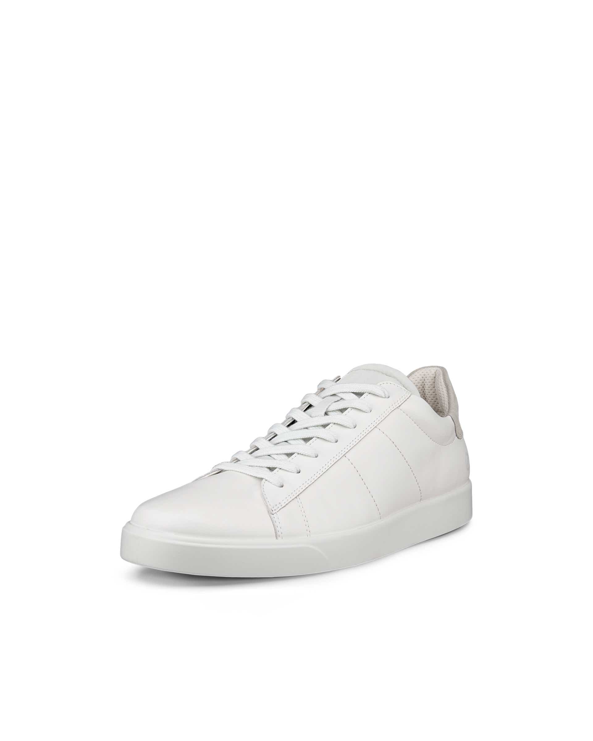 ECCO® Street Lite Herren Ledersneaker - Weiß - Main