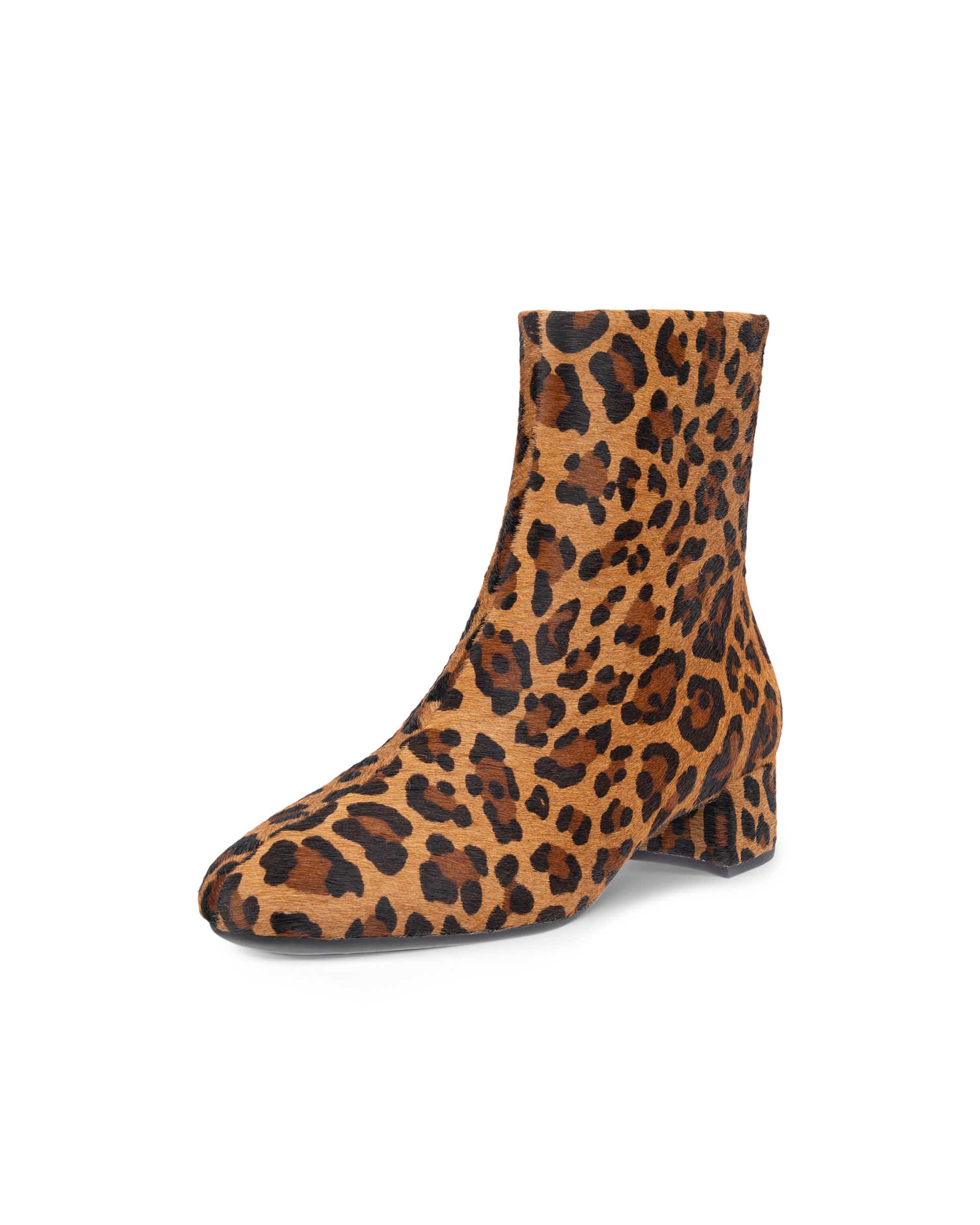 ECCO® LIVA 35 Skinnboots med klack ankelhöga dam - Brun - Main