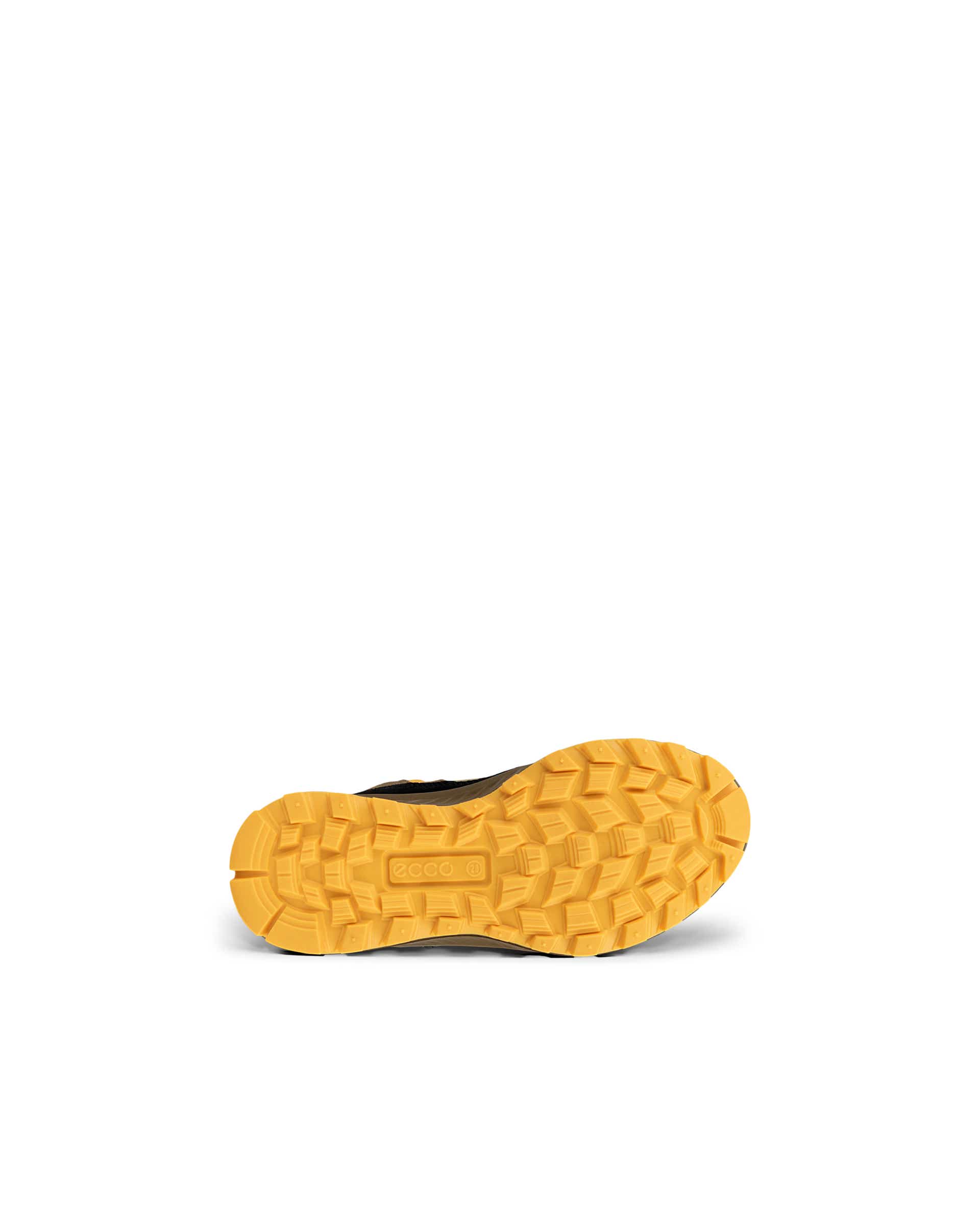 ECCO® Exostrike Kids Vattentät halvhög känga i nubuck för utomhusbruk barn - Brun - Sole