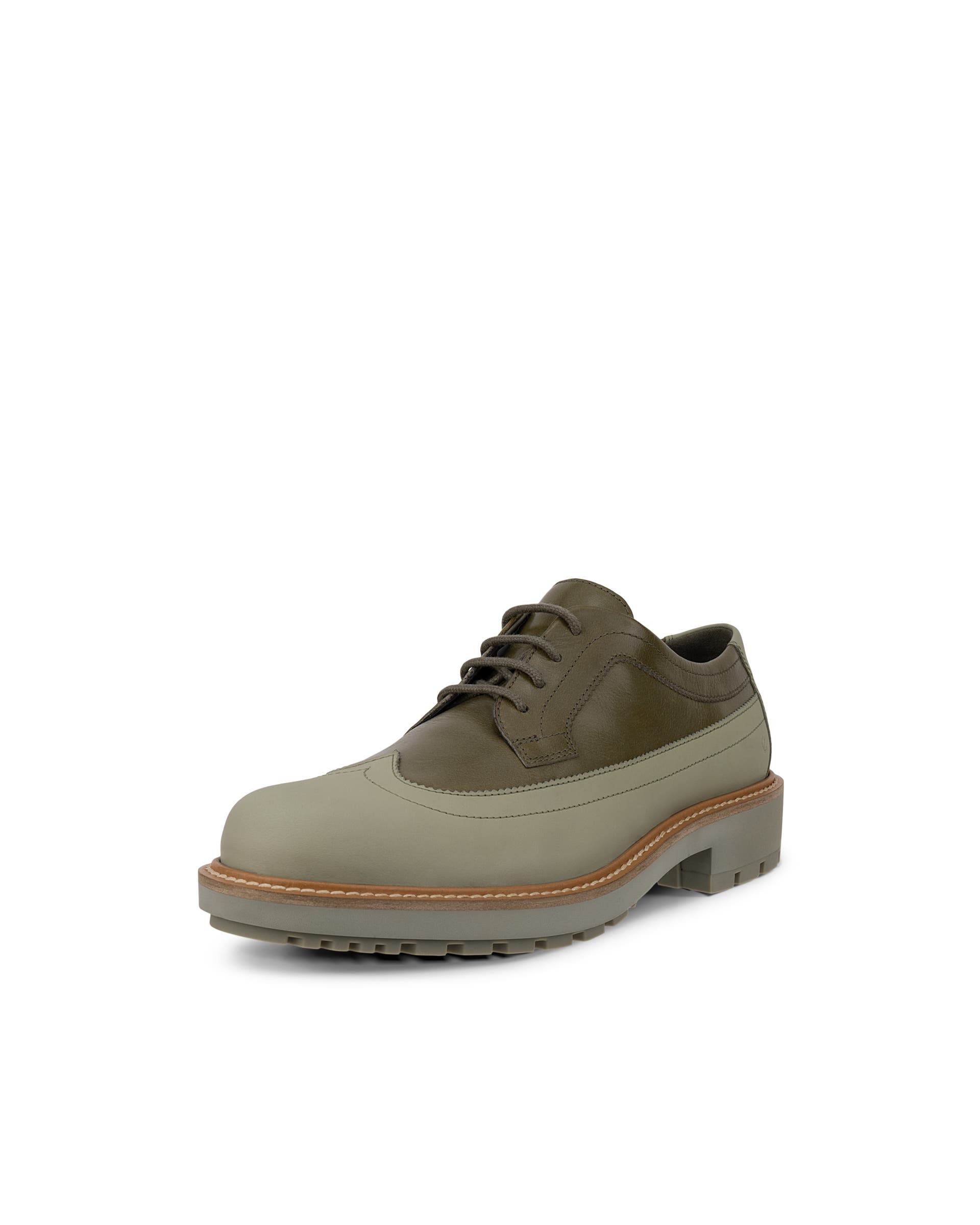 ECCO® METROPOLE OSLO derbysko i læder til damer - Grøn - Main