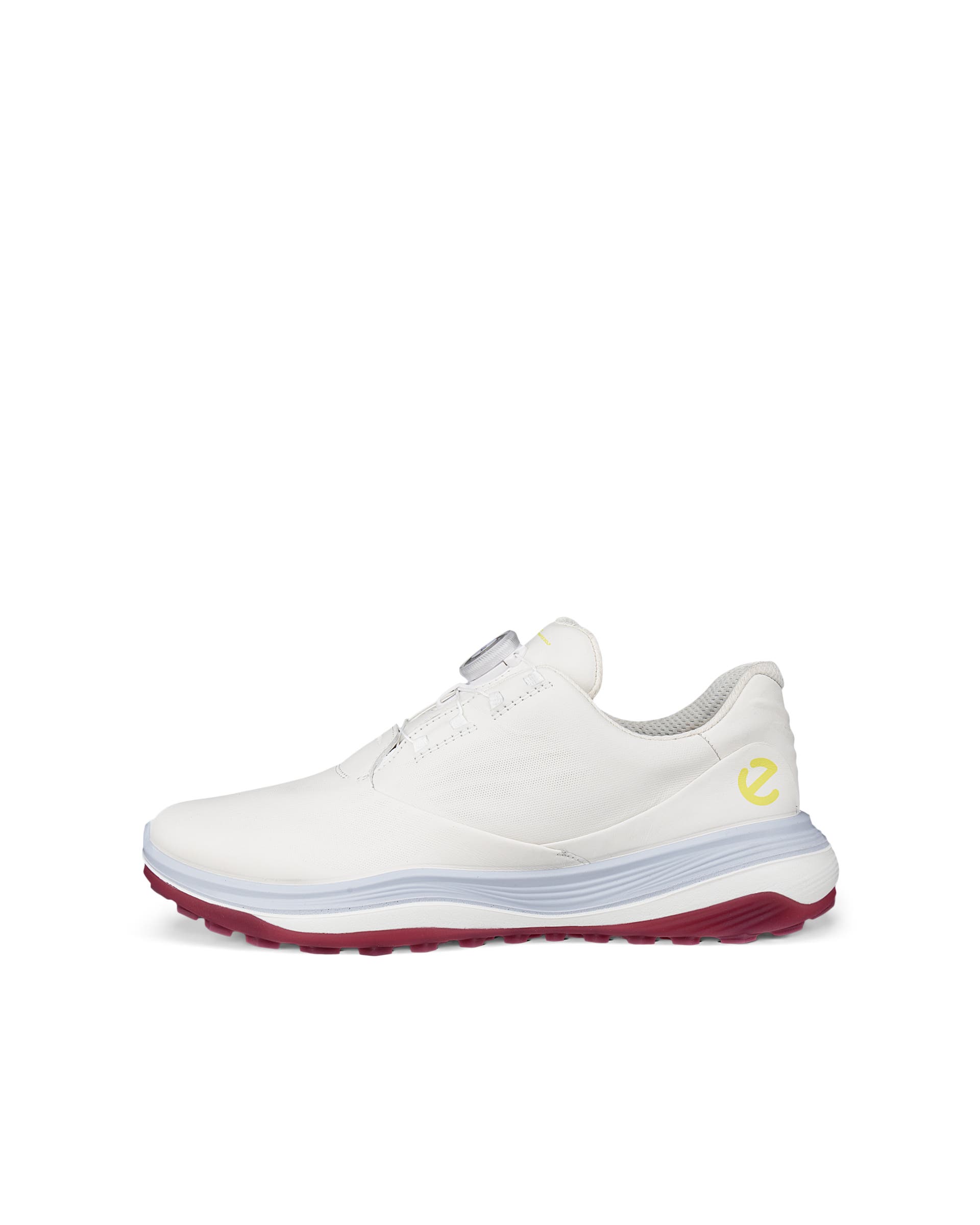ECCO GOLF LT1 BOA WOMEN ウィメンズ レザーウォータープルーフゴルフシューズ - ホワイト - Outside