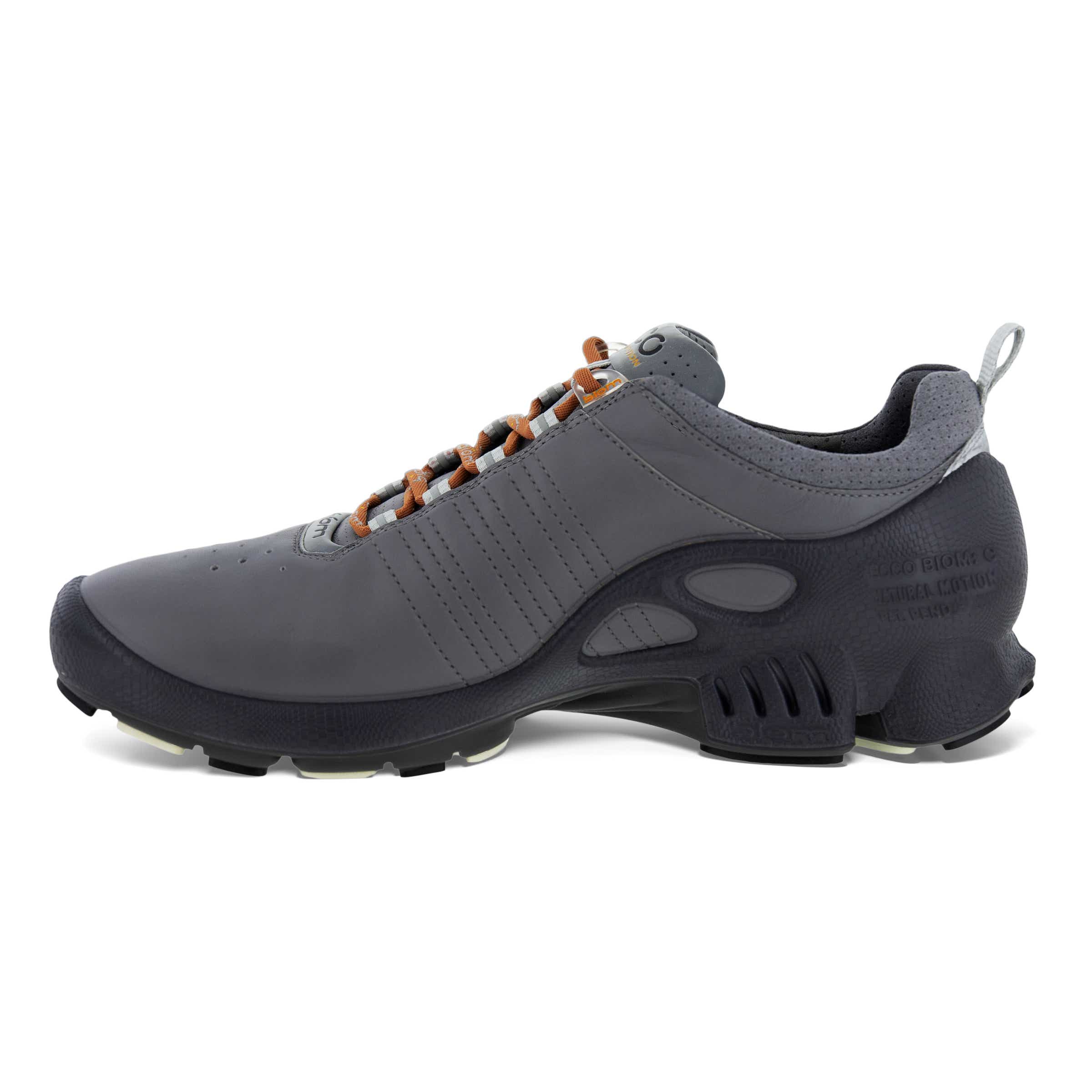 ECCO BIOM C Low メンズ レザースニーカー | グレー