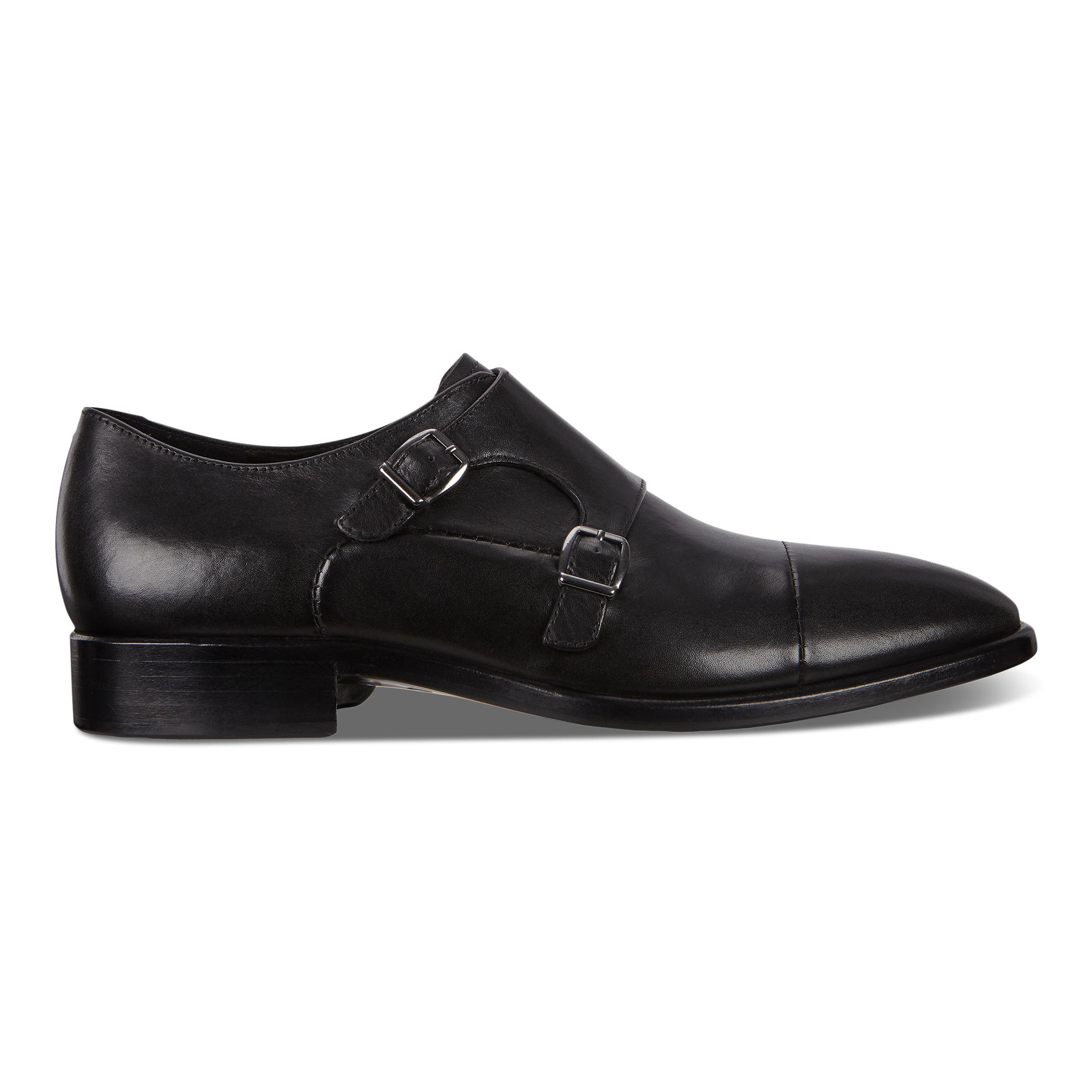Men's ECCO® Vitrus Mondial Leather Derby Shoe - Black - Outside