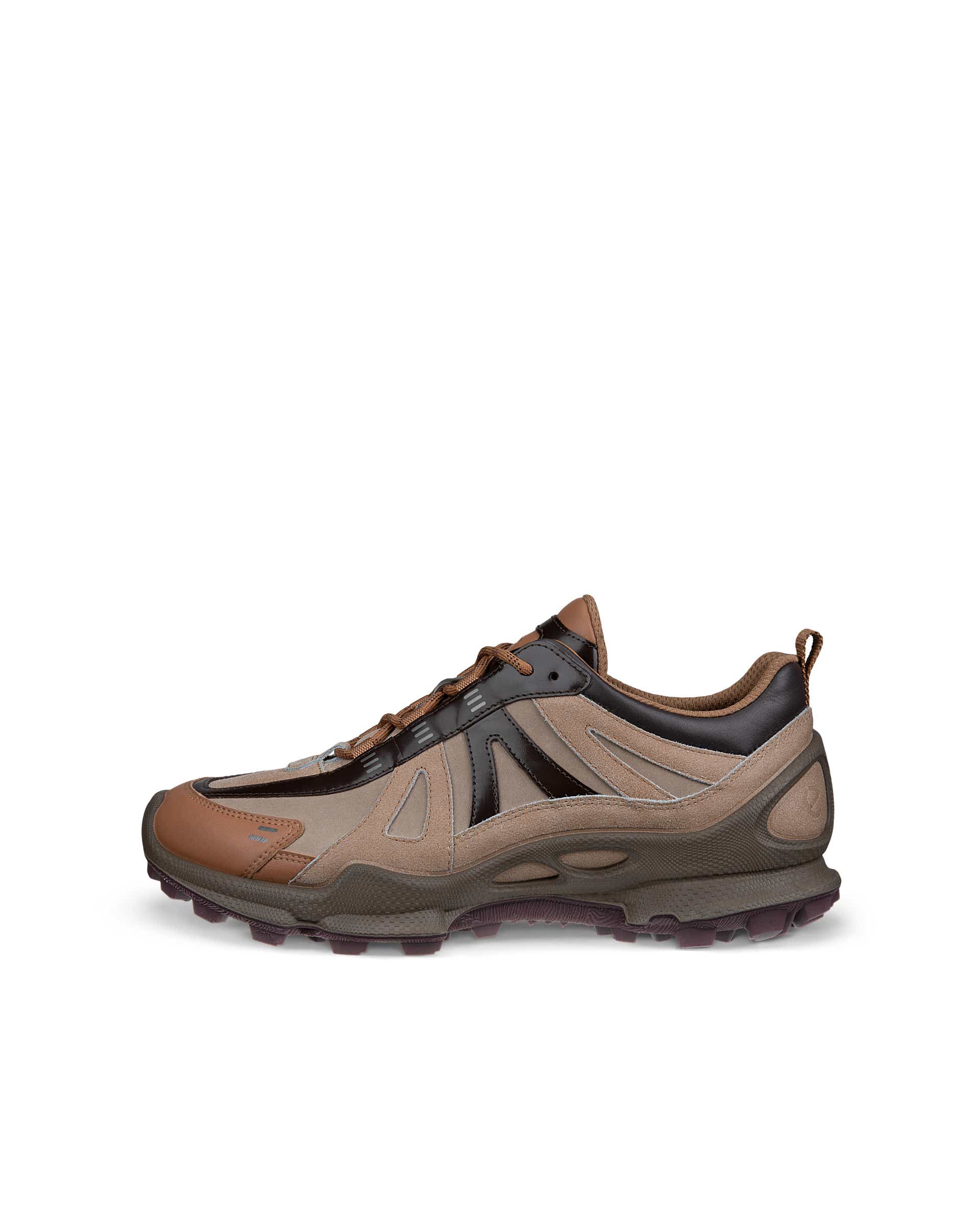ECCO® BIOM C-Trail baskets de plein air en cuir pour homme - Brun - Outside