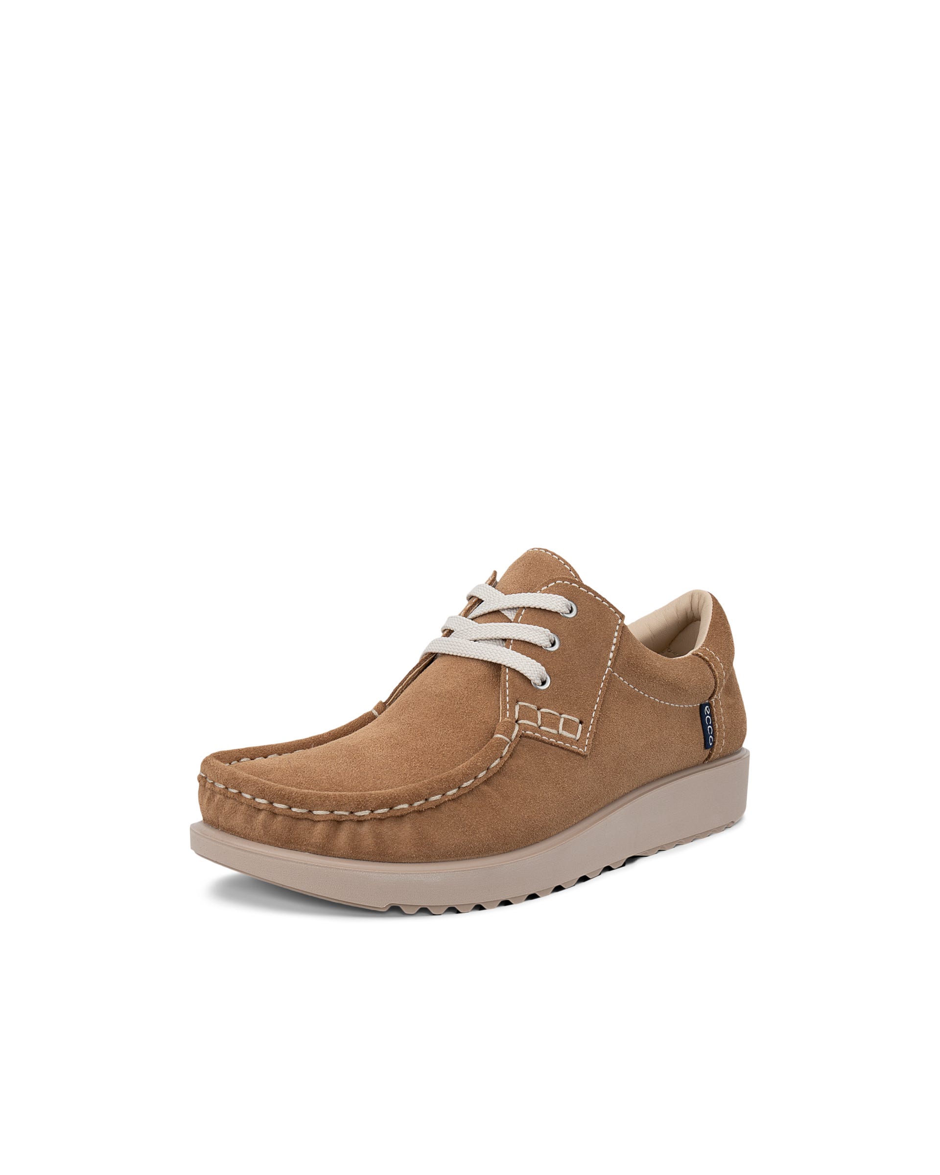 ECCO® JOKE õmblustega ninaosaga seemisest Moc-Toe jalats naistele - Pruun - Outside