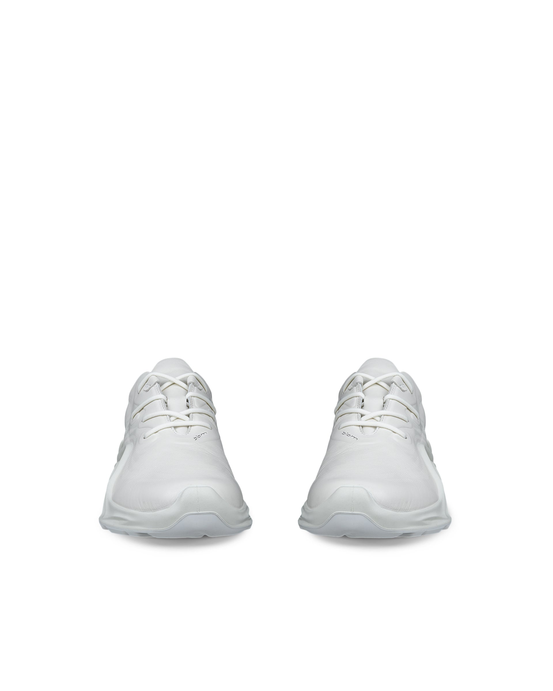 ECCO® Biom Infinite baskets en cuir pour femme - Blanc - Front pair
