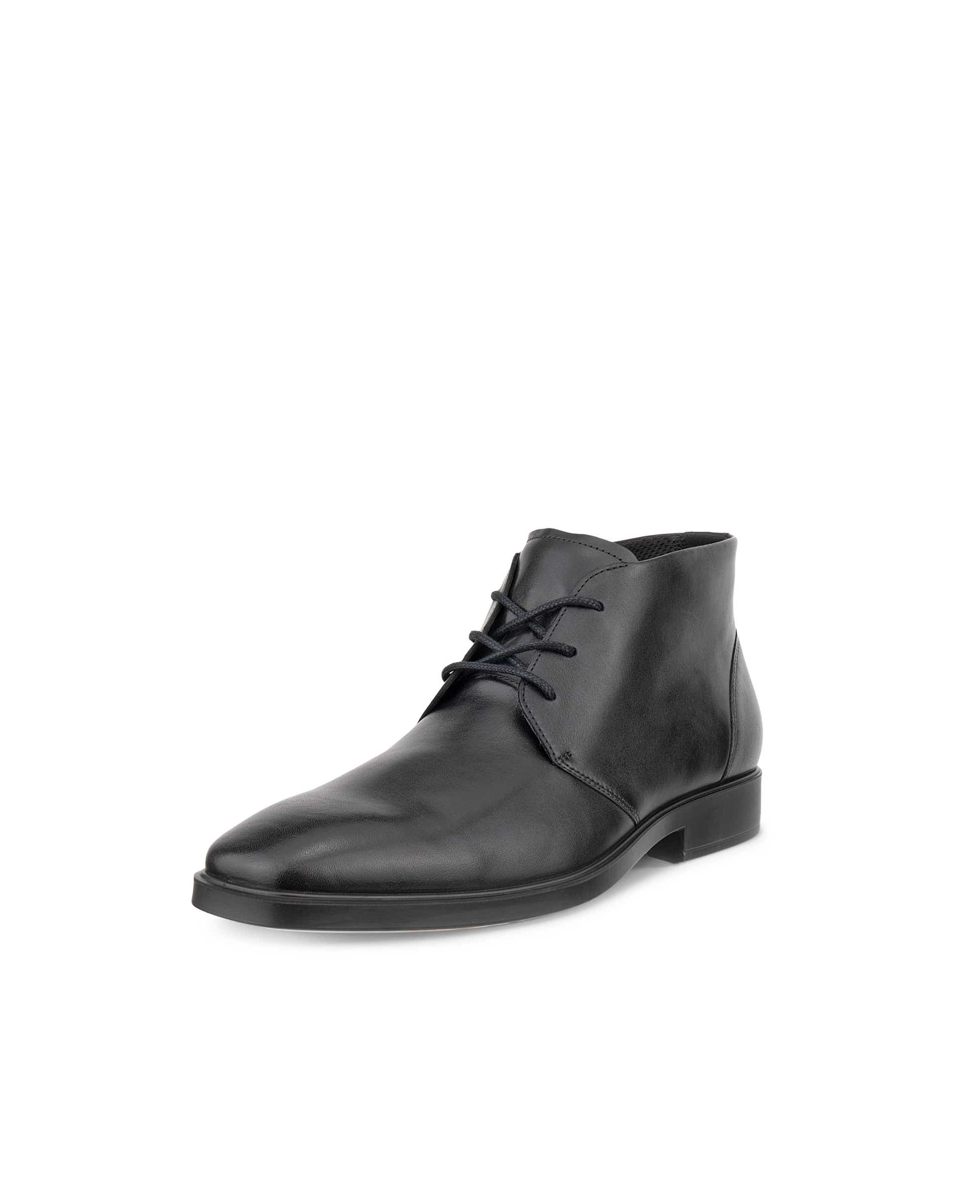 Bottine chukka en cuir ECCO® Metropole Milan pour homme - Noir - Main