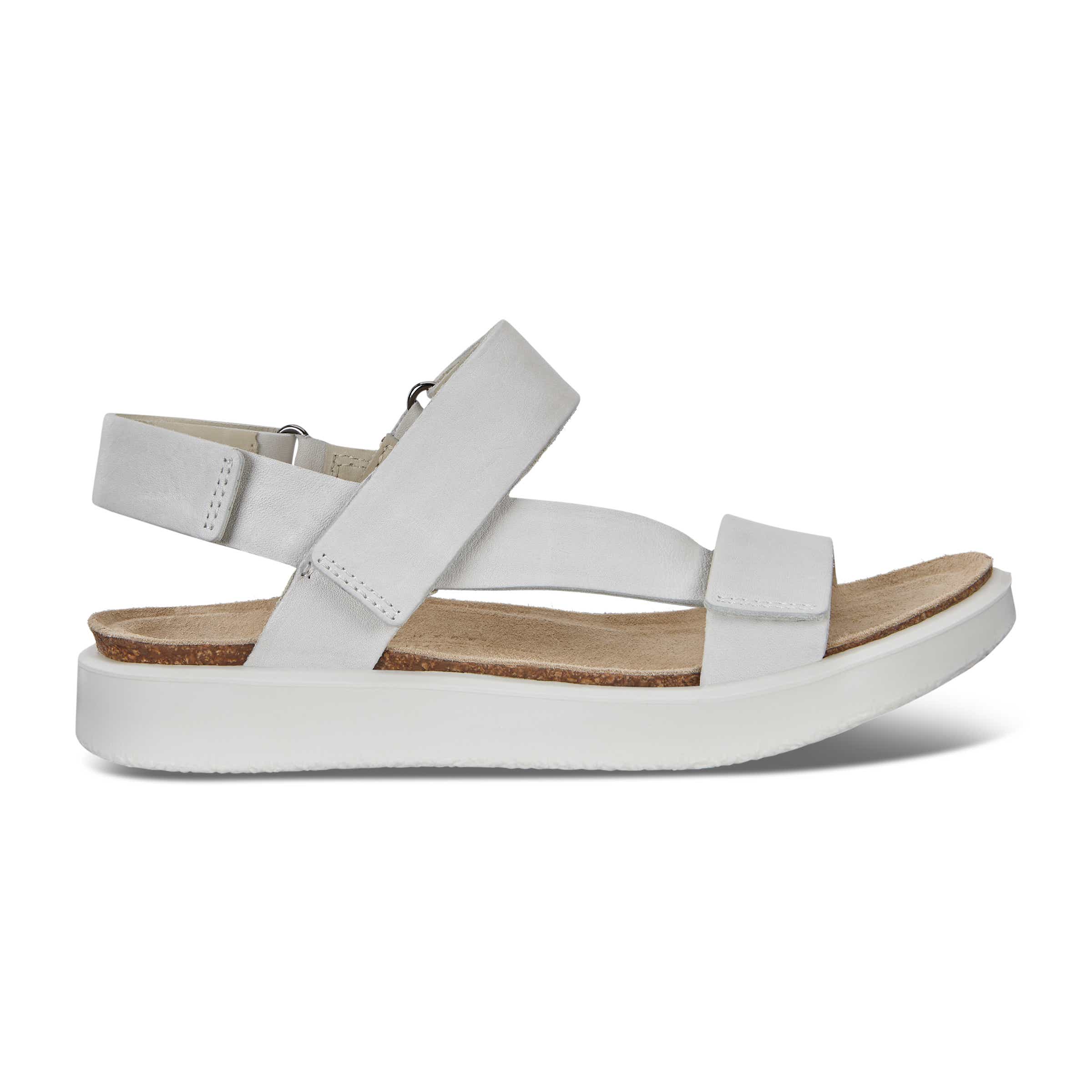 ECCO CORKSPHERE SANDAL W Shoe - White - Outside
