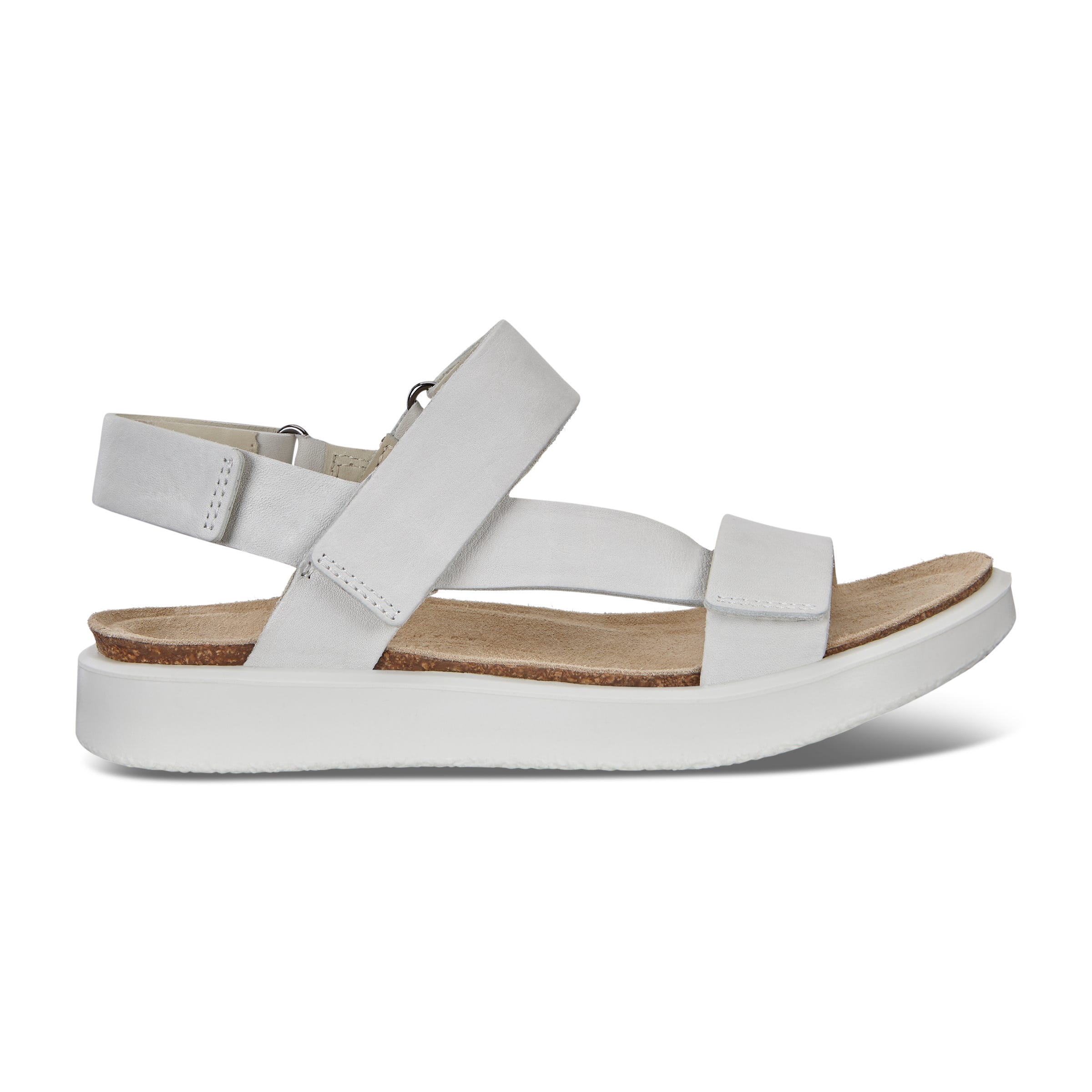 ECCO CORKSPHERE SANDAL W Shoe - White - Outside