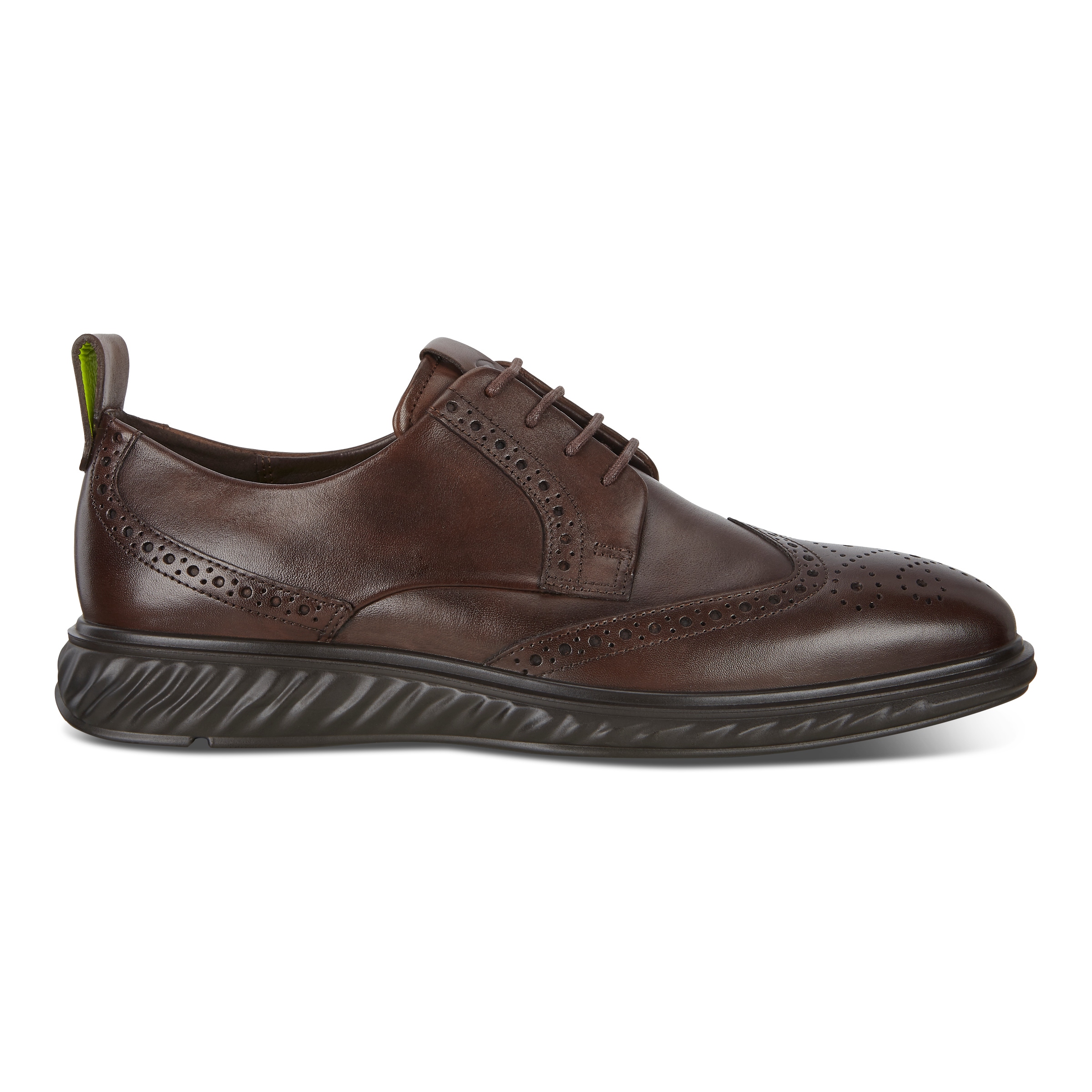 ecco エコー 美品 ST.1 HYBRID ドレスシューズウィングチップ 極美品 ecco エコー ST.1 HYBRID ドレスシューズ ウィングチップ