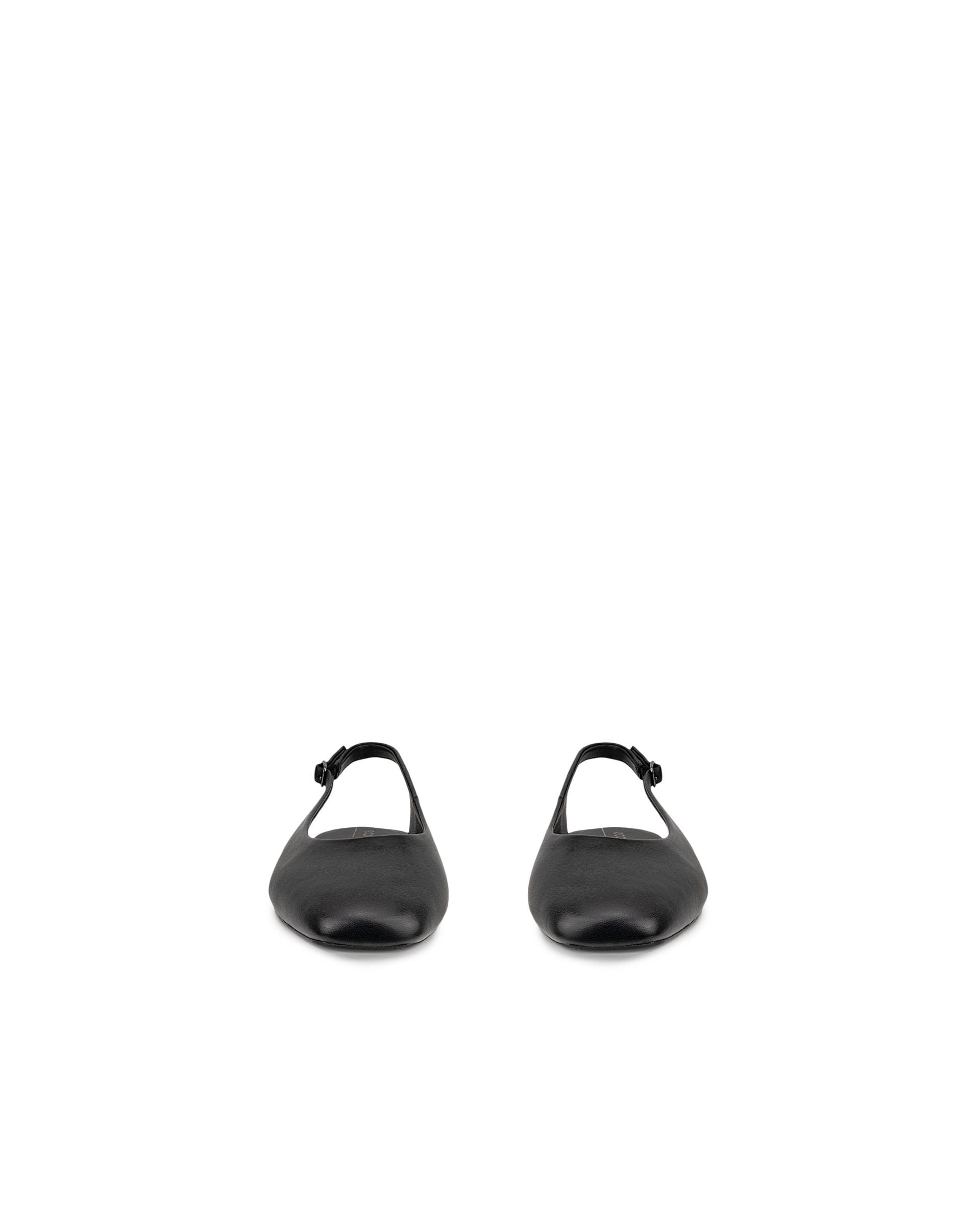 ECCO MARGOT SLING BACK FLAT - Black - Outside