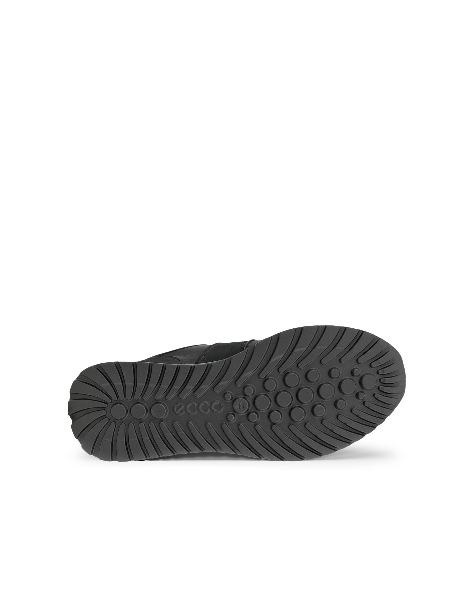 Men's ECCO® ASTIR NEO Leather Sneaker - Black - Outside