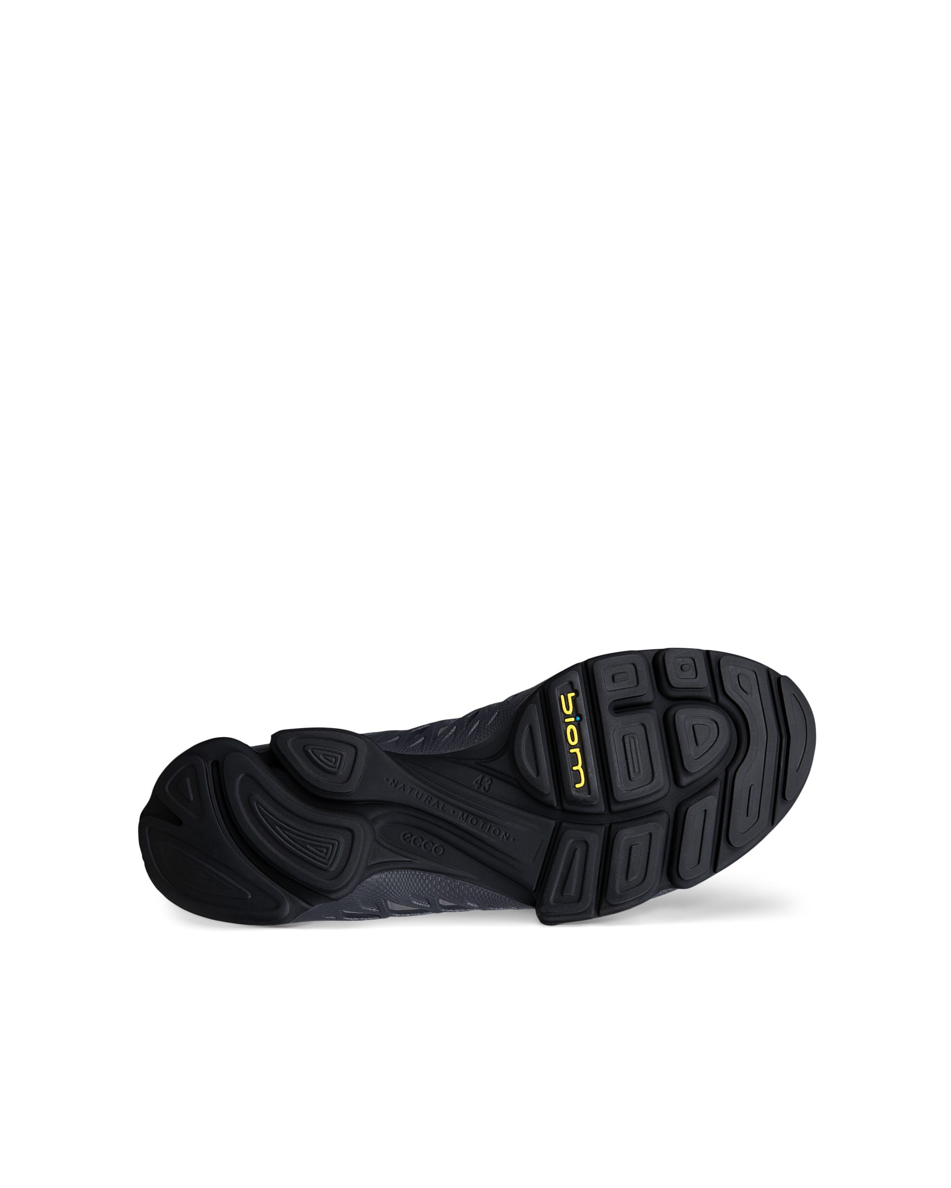 Pánské kožené outdoorové Gore-Tex tenisky ECCO® BIOM AEX - Šedá - Sole