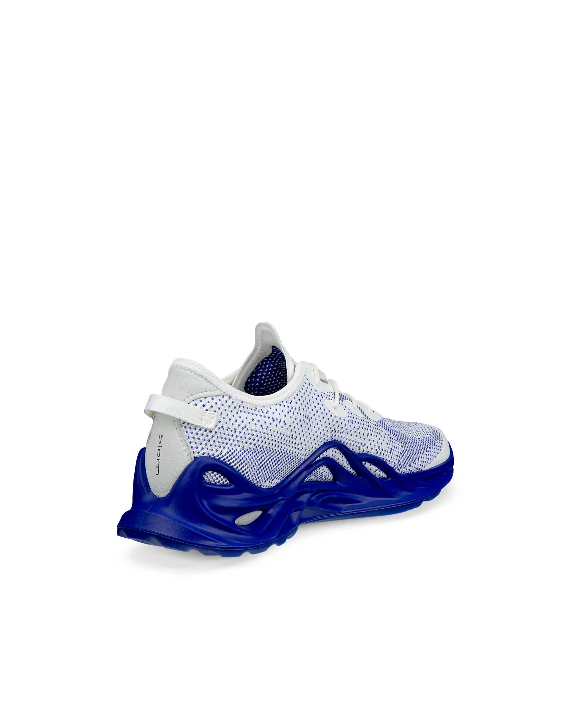 ECCO® Cozmo sandale en cuir deux brides pour femme - Bleu - Back