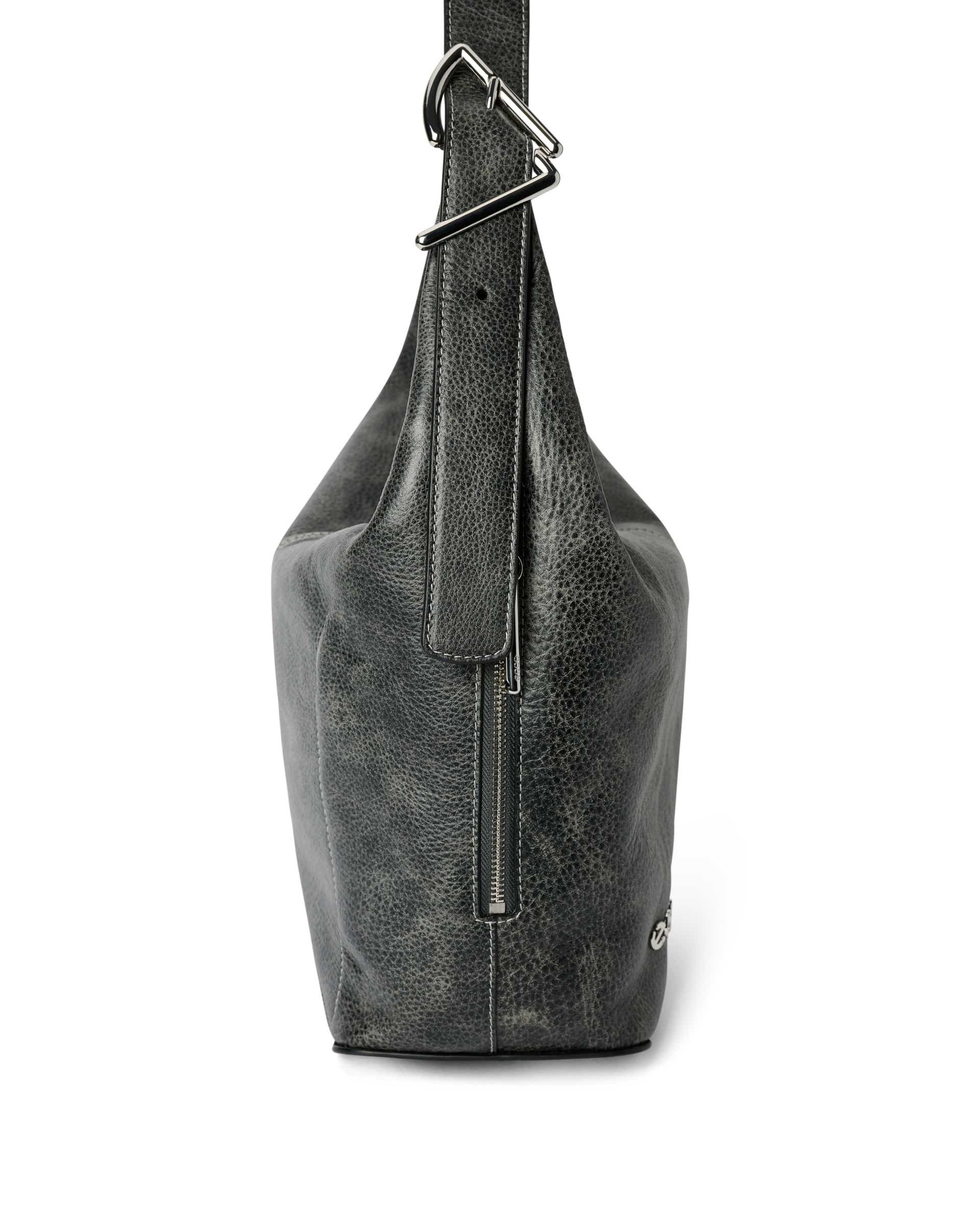 ECCO® Hobo Medium Leather Shoulder Bag - Multicolor - Detail-2