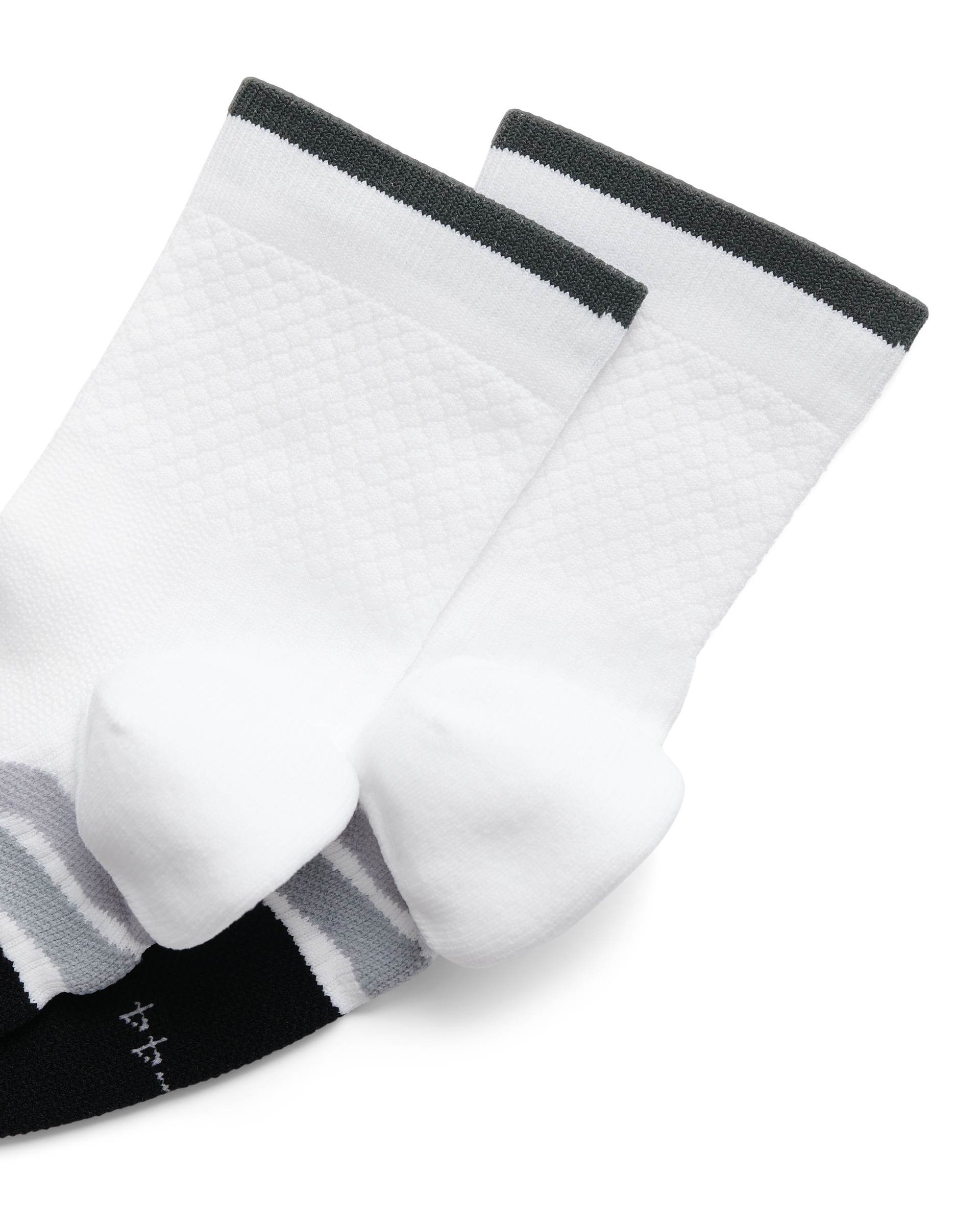 Unisex ponožky střední délky ECCO® - Bílá - Detail-1