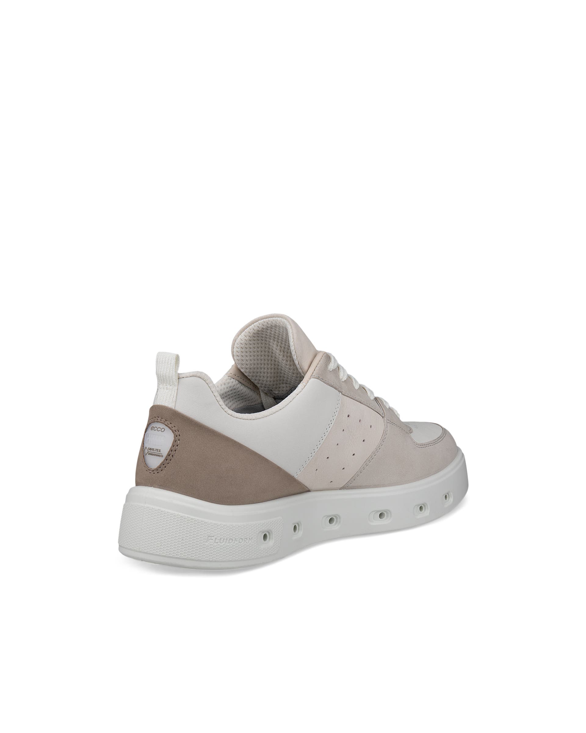 ECCO Street 720 WOMEN ウィメンズ レザーGore-Texスニーカー - グレー - Back