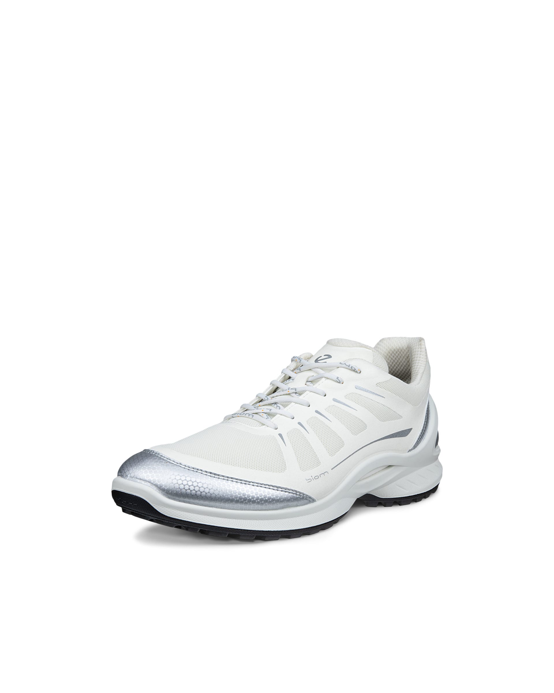 Men's ECCO® BIOM ENERGI Textile Trainer - White - Main