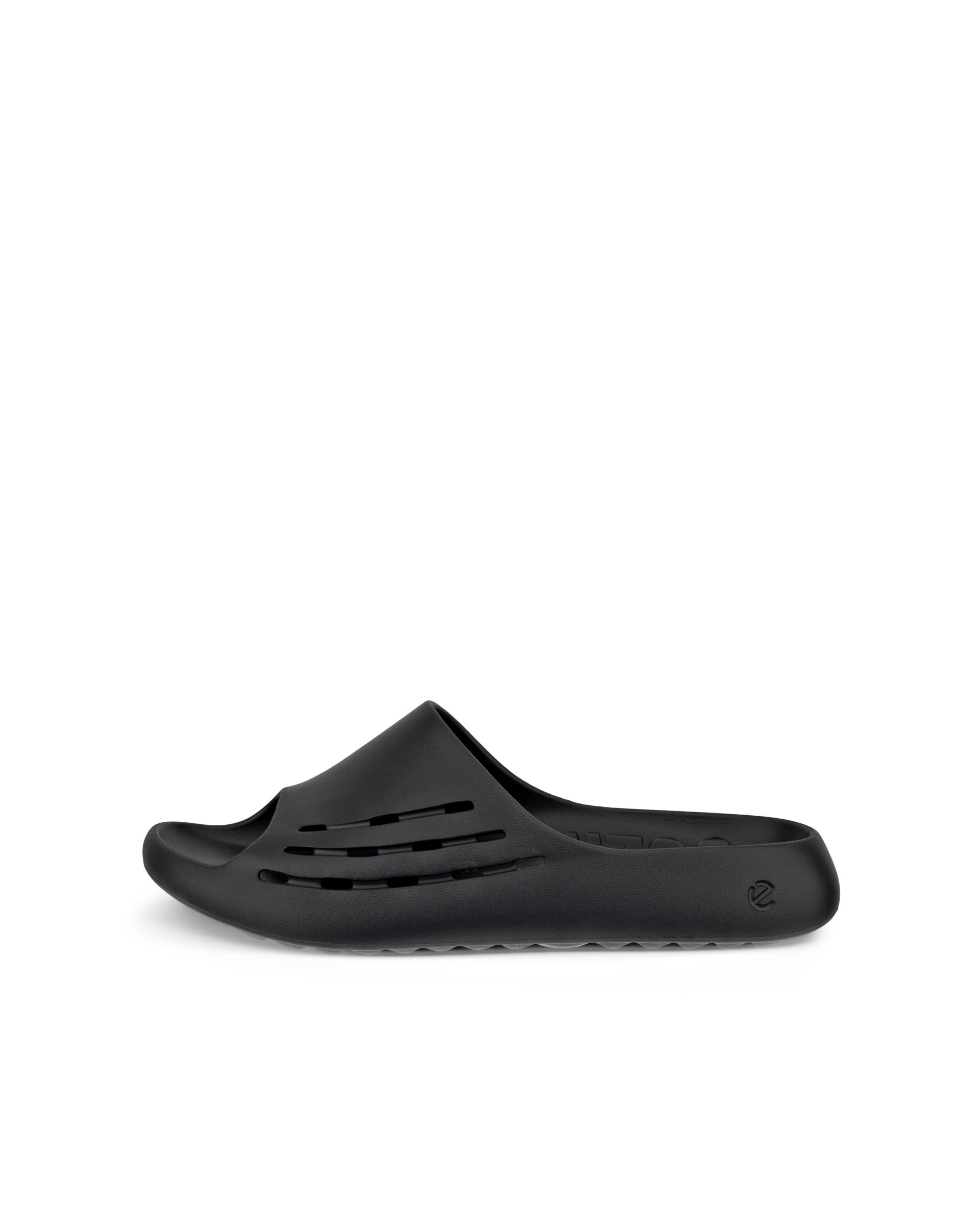 Unisex ECCO® Cozmo E Unisex Slider - Black - Outside