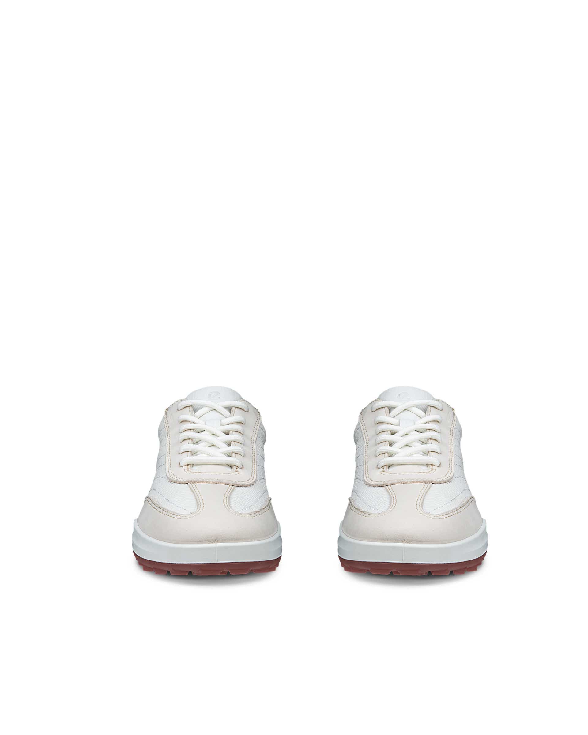 ECCO® GOLF STREET VIBE dame vanntett golfsko skinn - Hvit - Front pair