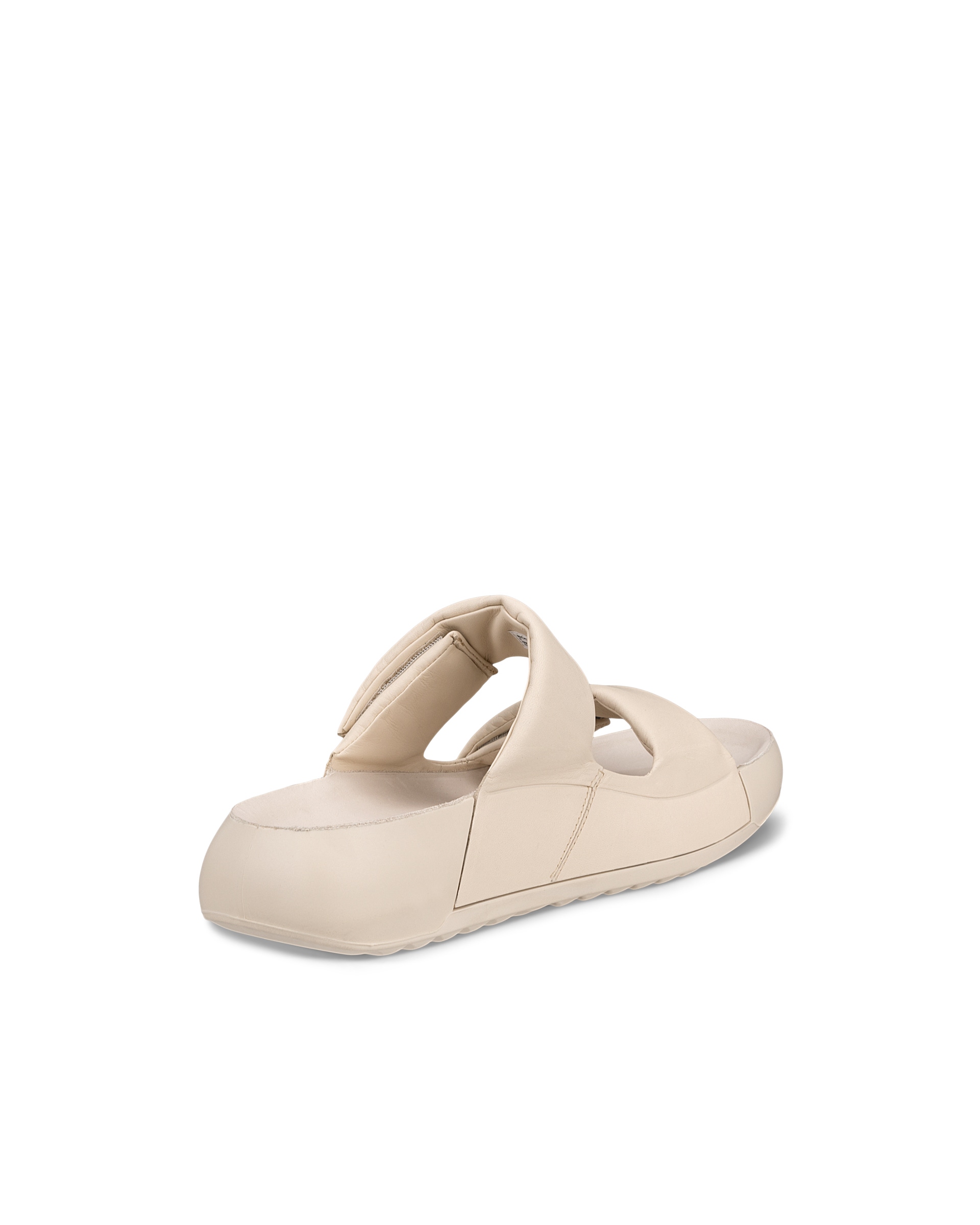 ECCO® Cozmo PF sandale en cuir deux brides pour femme - Beige - Back