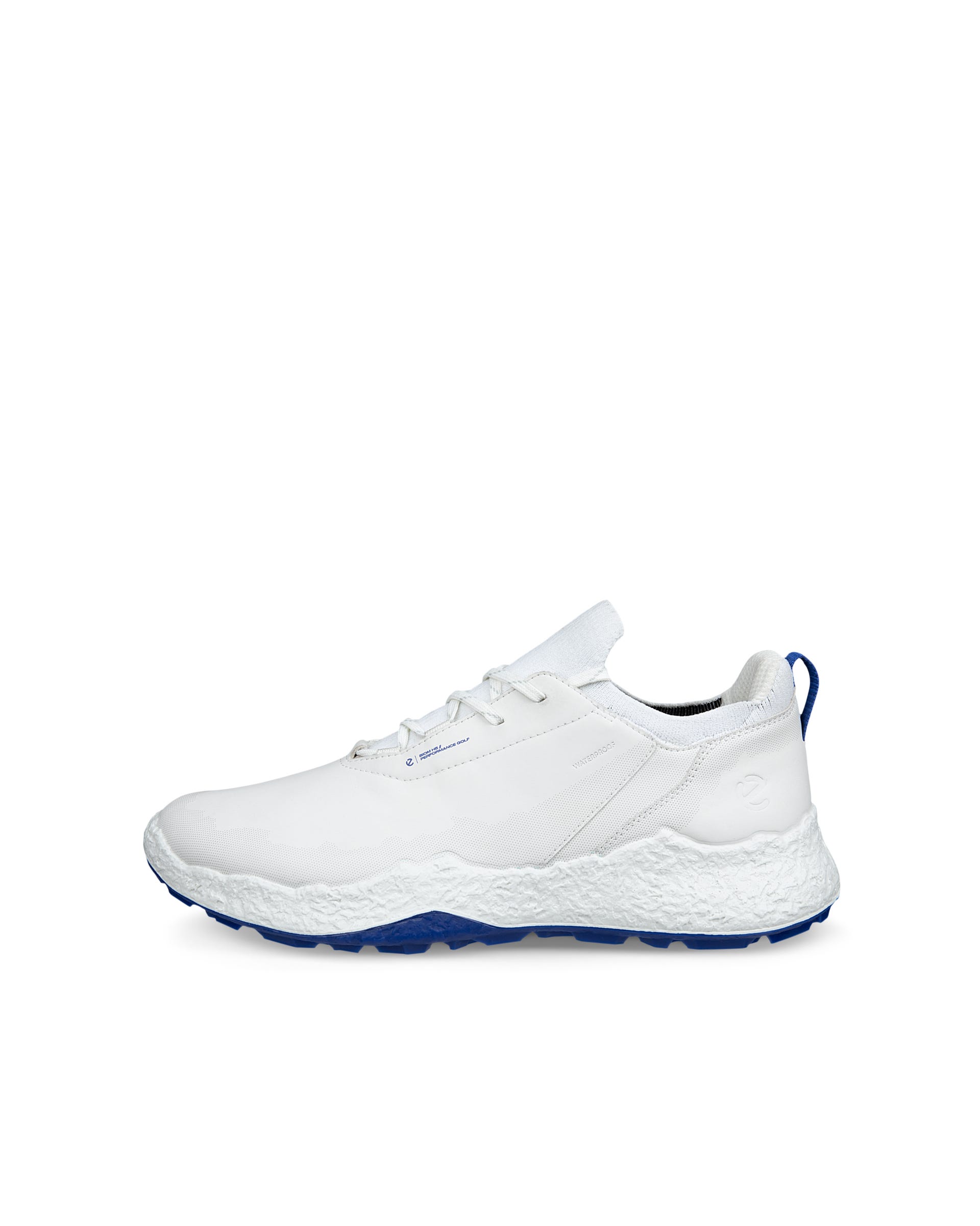 Men's ECCO® GOLF BIOM H5 Leather Waterproof Golf Shoe | White