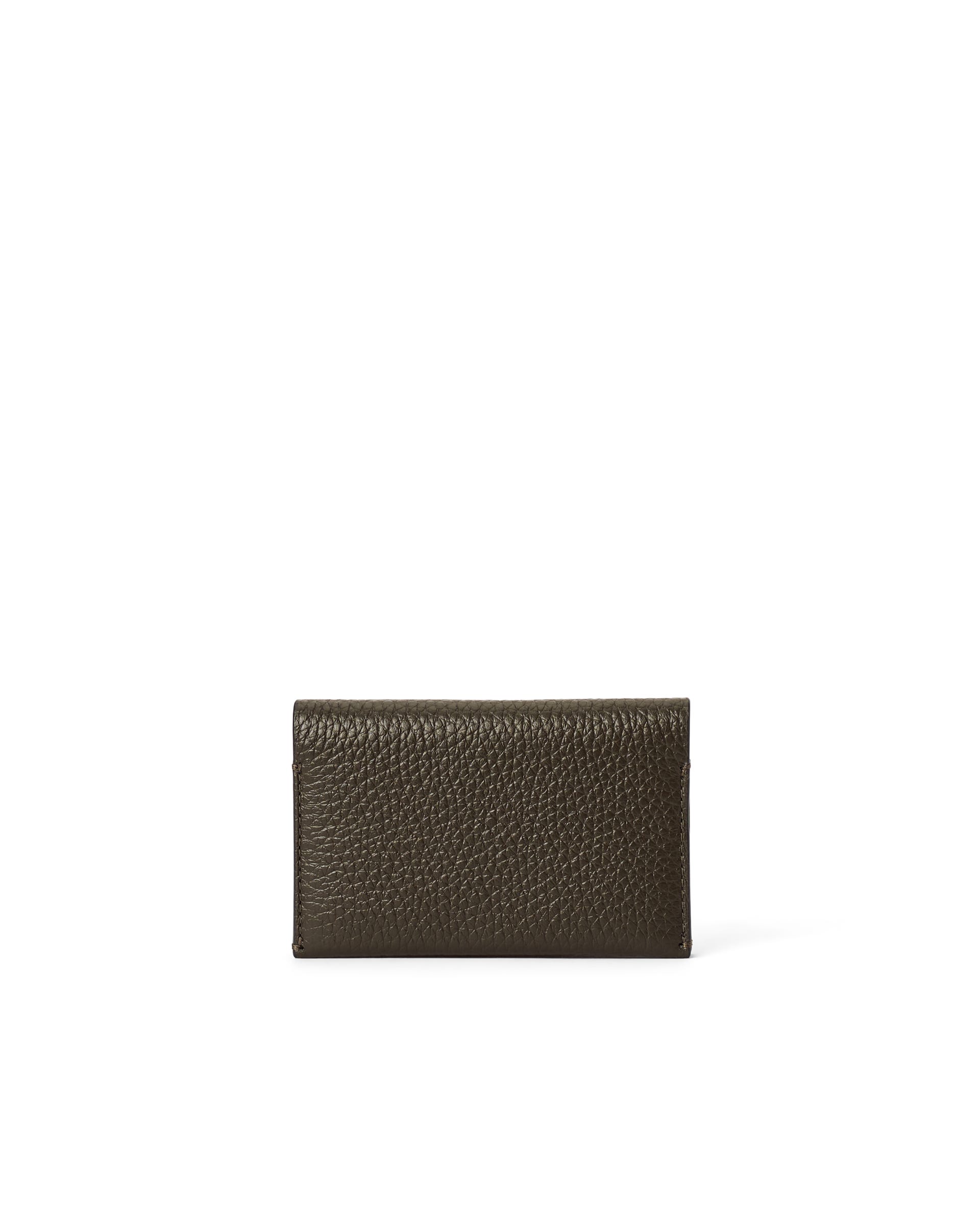 ECCO® BUSINESS CARD PURSE dame kortetui i skinn - Grønn - Main