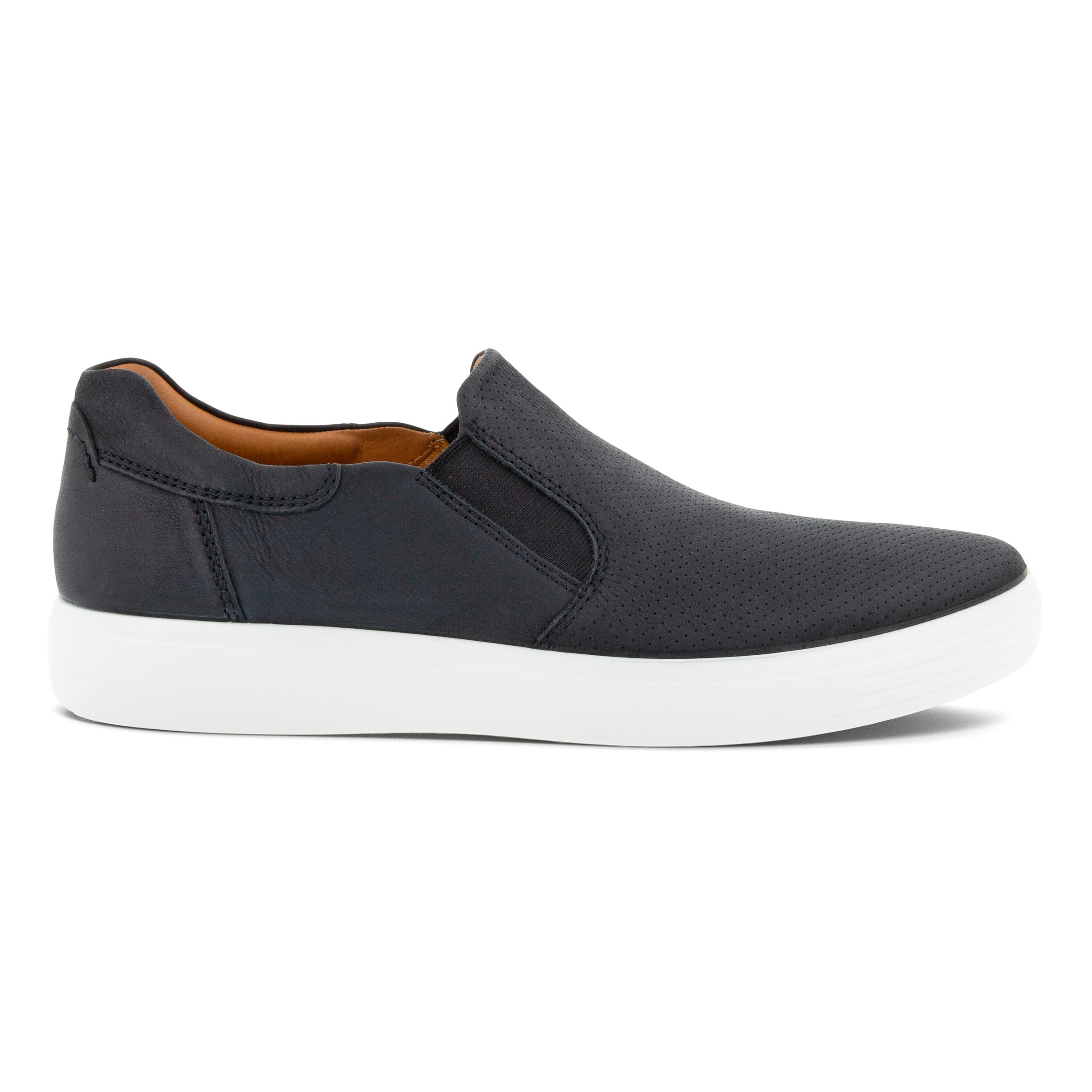 ECCO Men Soft 7 Slip-on - Black - Outside