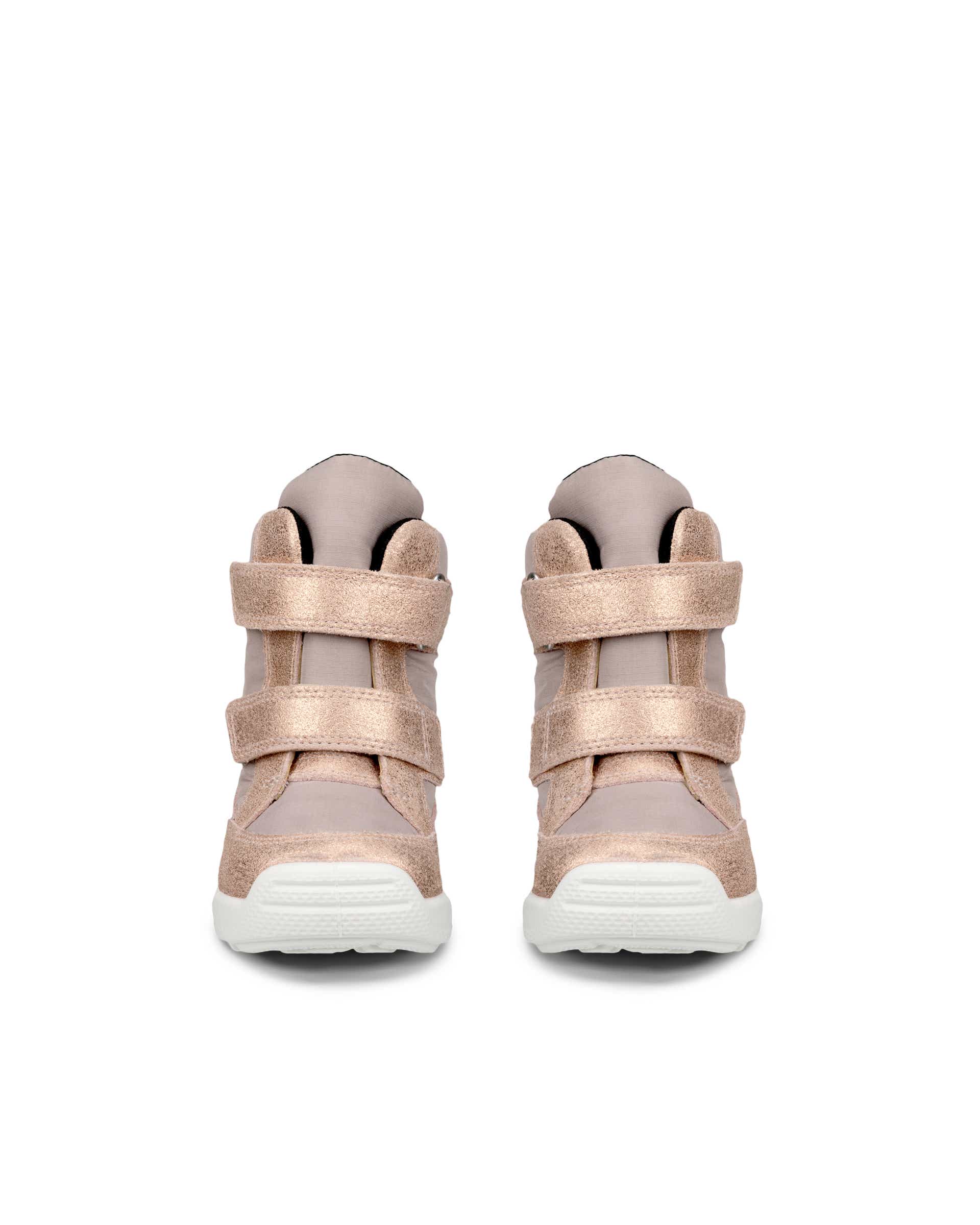 ECCO® Urban Mini dječje gležnjače od brušene kože Gore-Tex - Ružičasta - Front pair