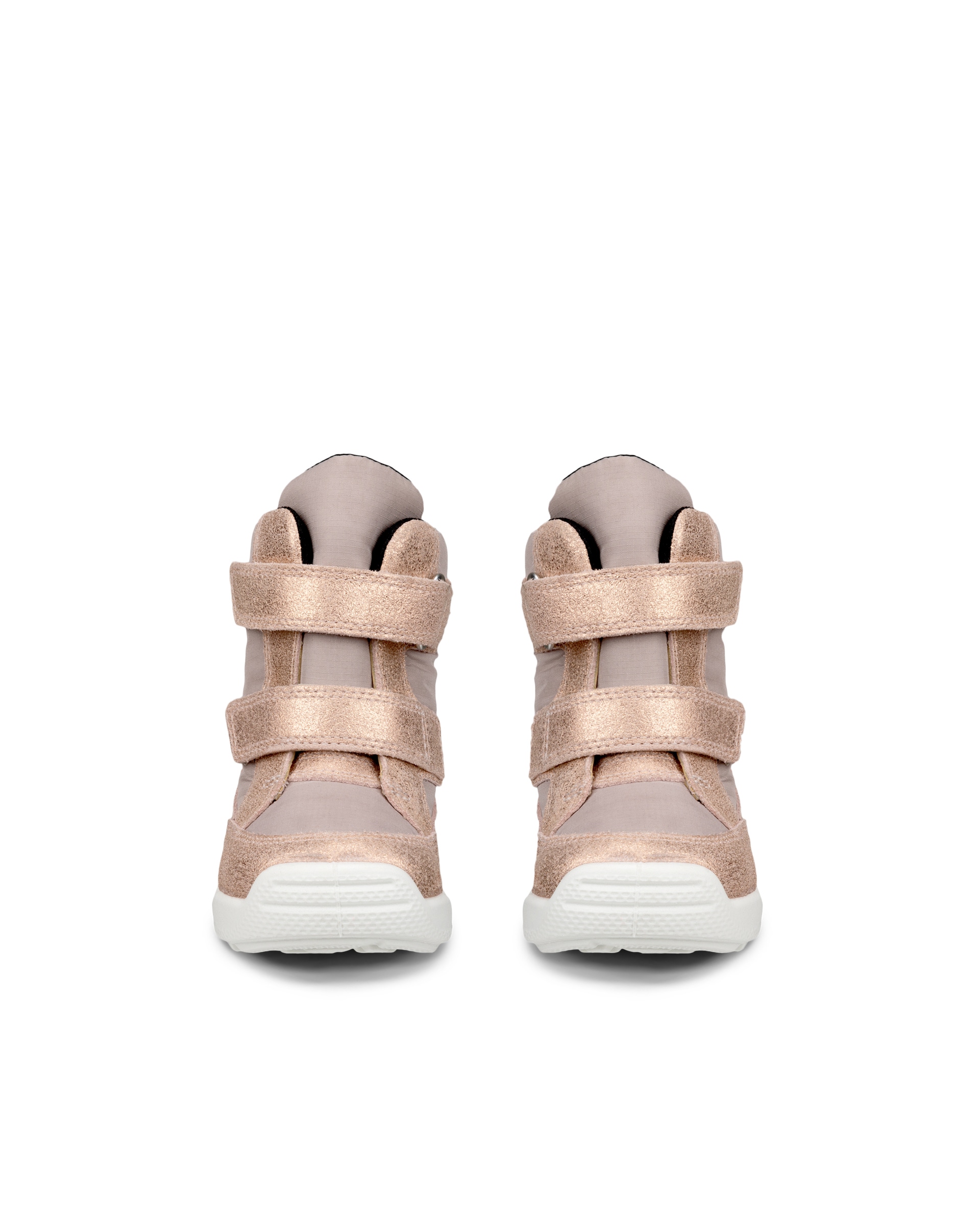 ECCO® Urban Mini dječje gležnjače od brušene kože Gore-Tex - Ružičasta - Front pair