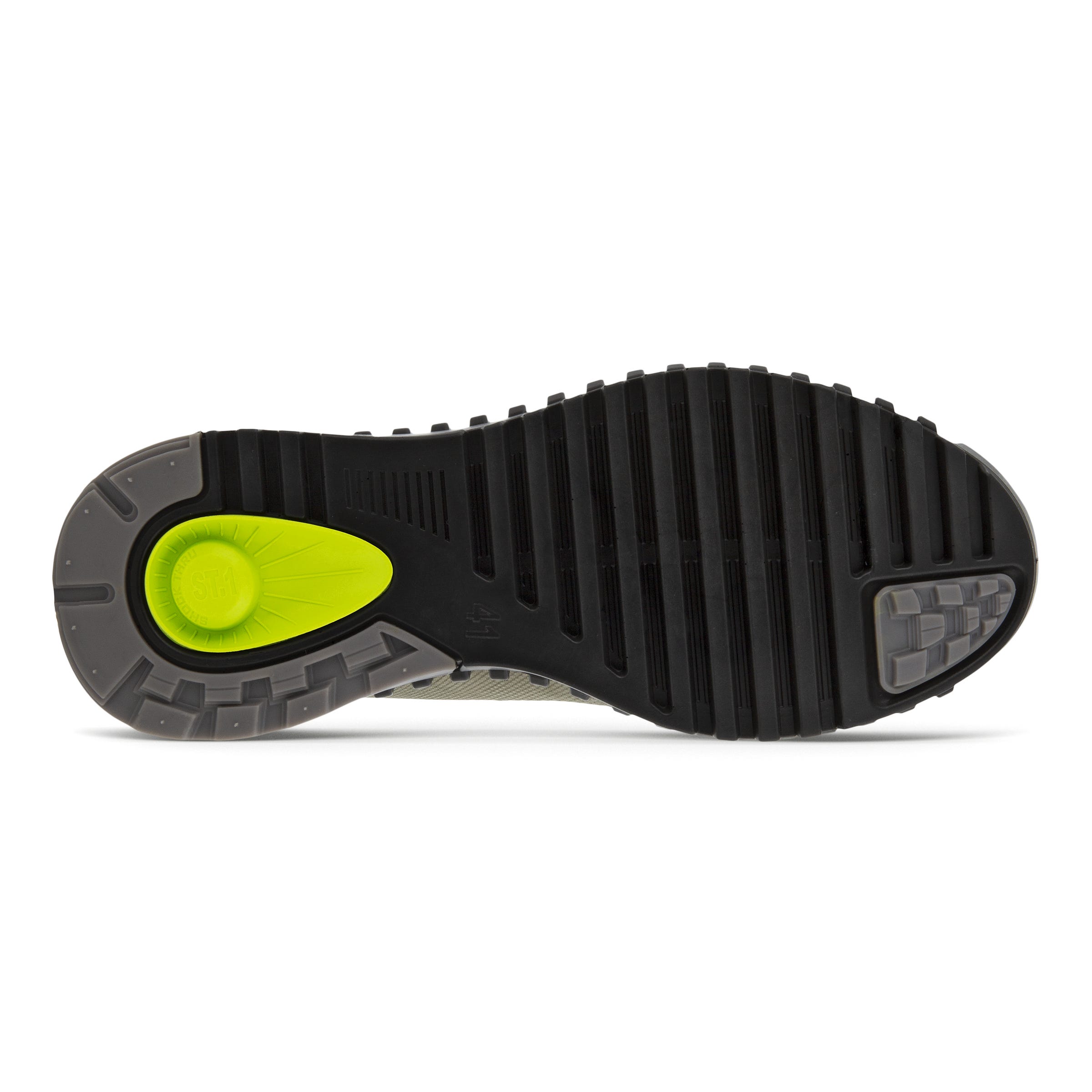 Men's ECCO® Zipflex Textile Sneaker - Black - Sole