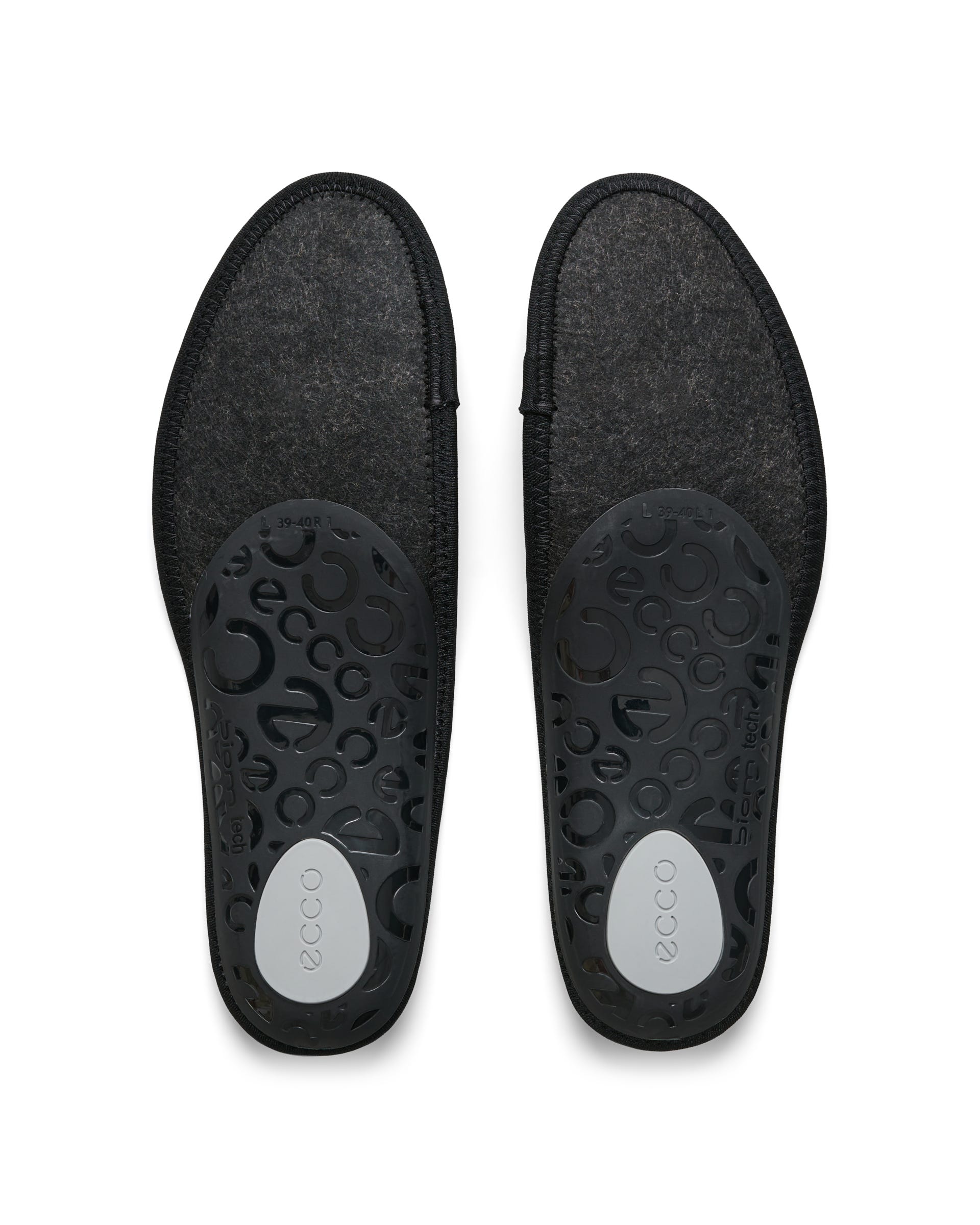 ECCO® Support női thermo talpbetét - Fekete - Back