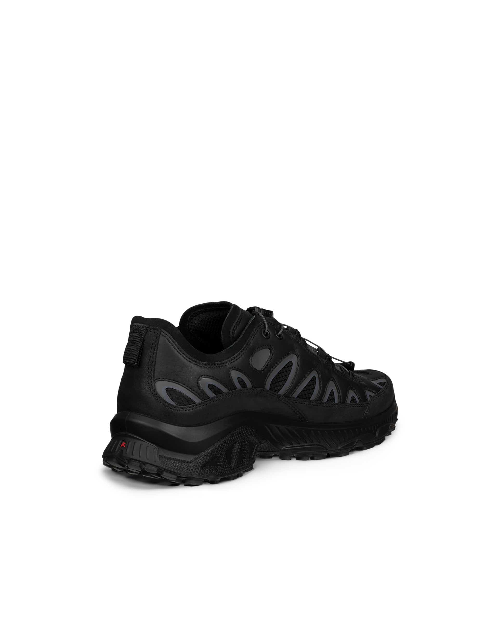 ECCO® RECEPTOR XP Traillöpningssko i skinn dam - Svart - Back