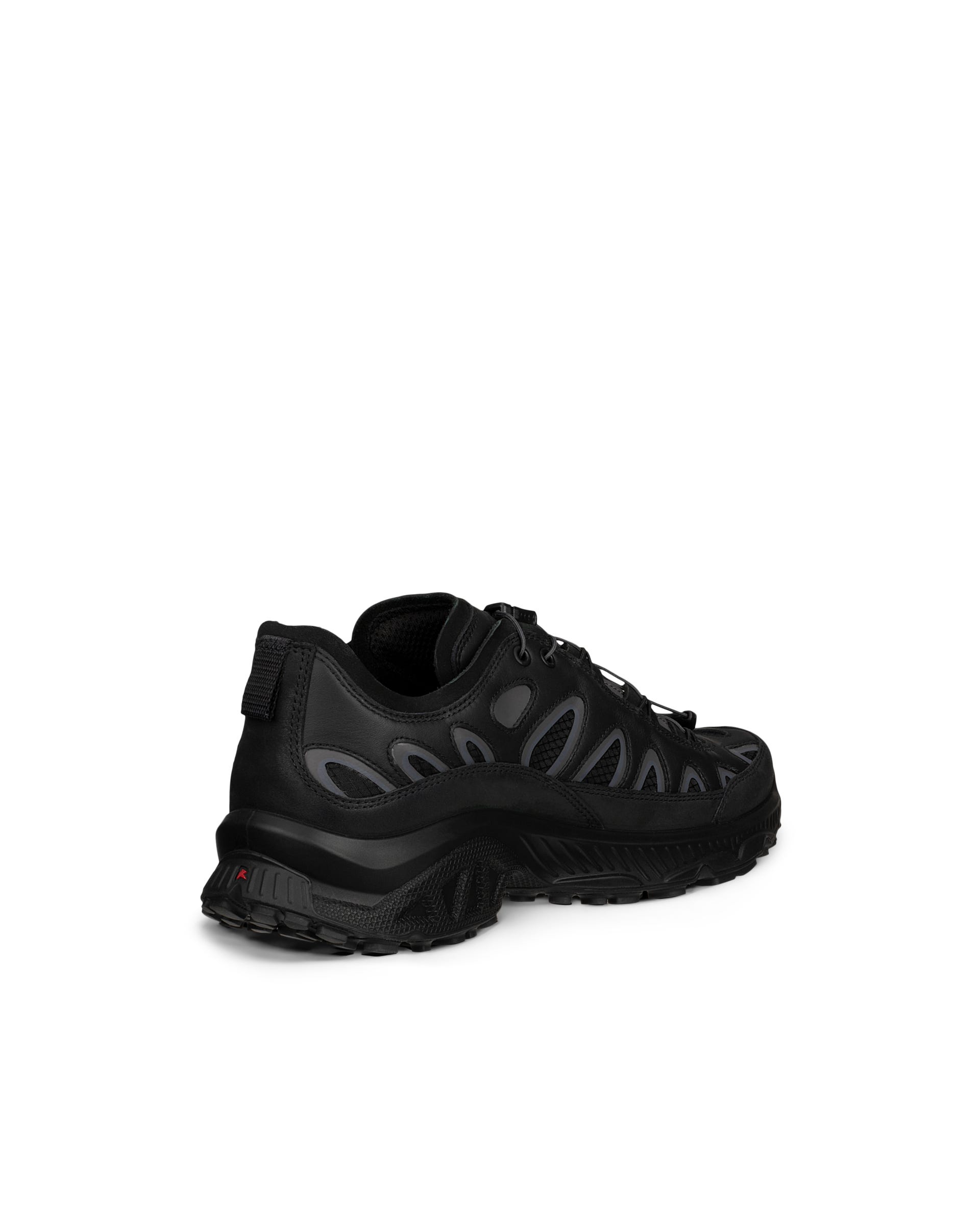 ECCO® RECEPTOR XP Traillöpningssko i skinn dam - Svart - Back