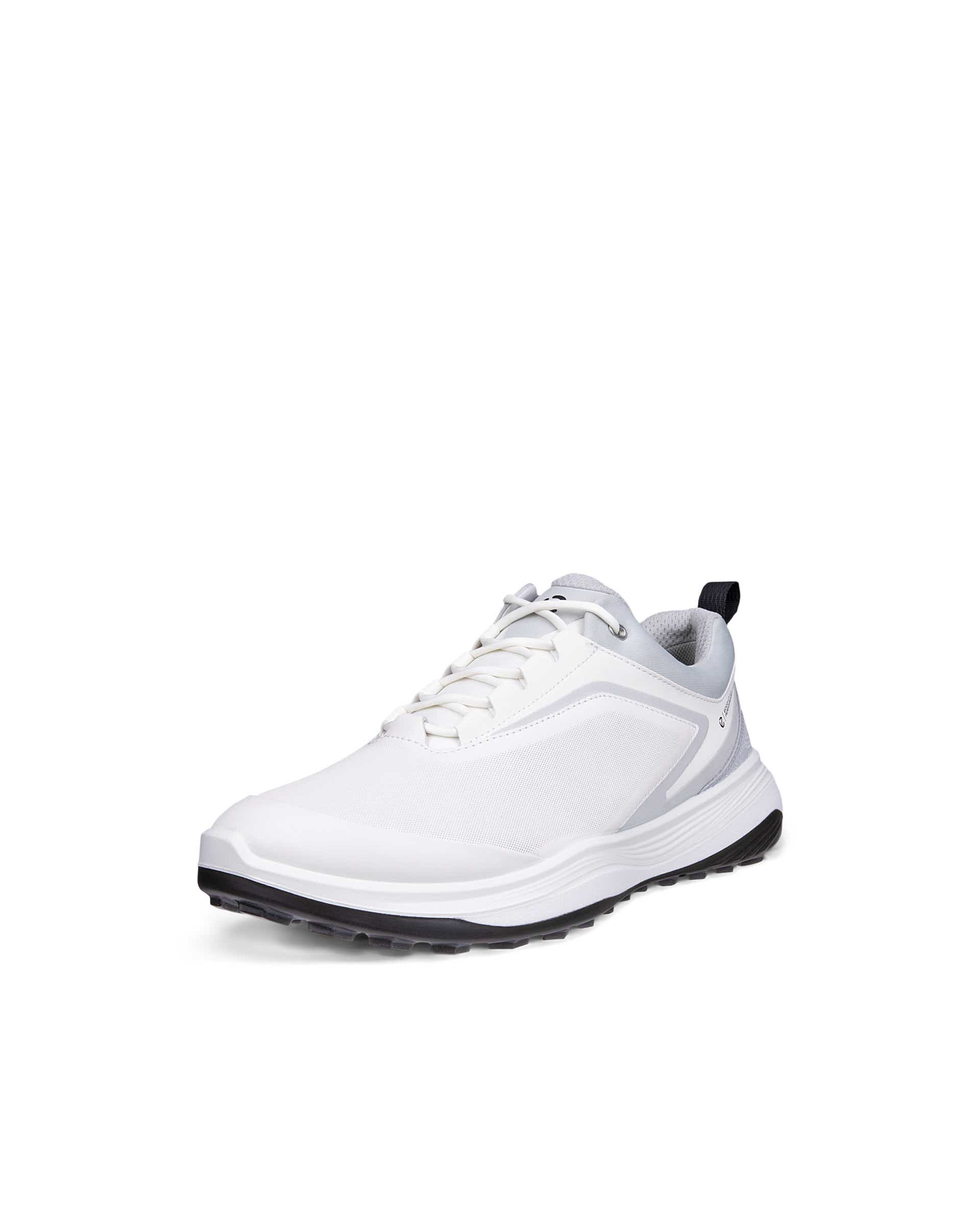 Men's ECCO® Golf LT1 Leather Waterproof Golf Shoe - White - Main