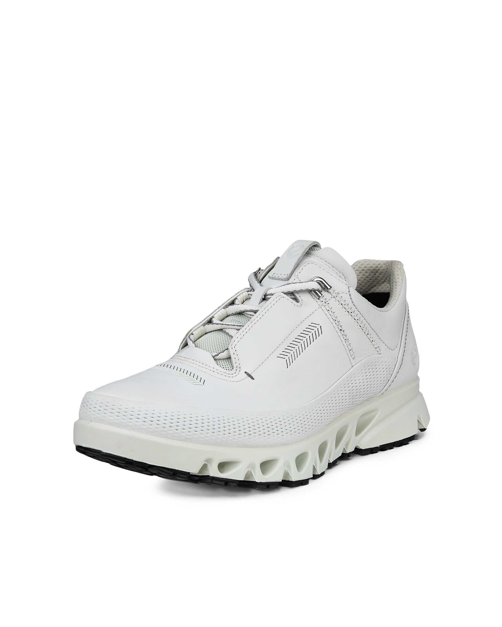 ECCO® Multi-Vent chaussures en cuir Gore-Tex pour femme - Blanc - Main