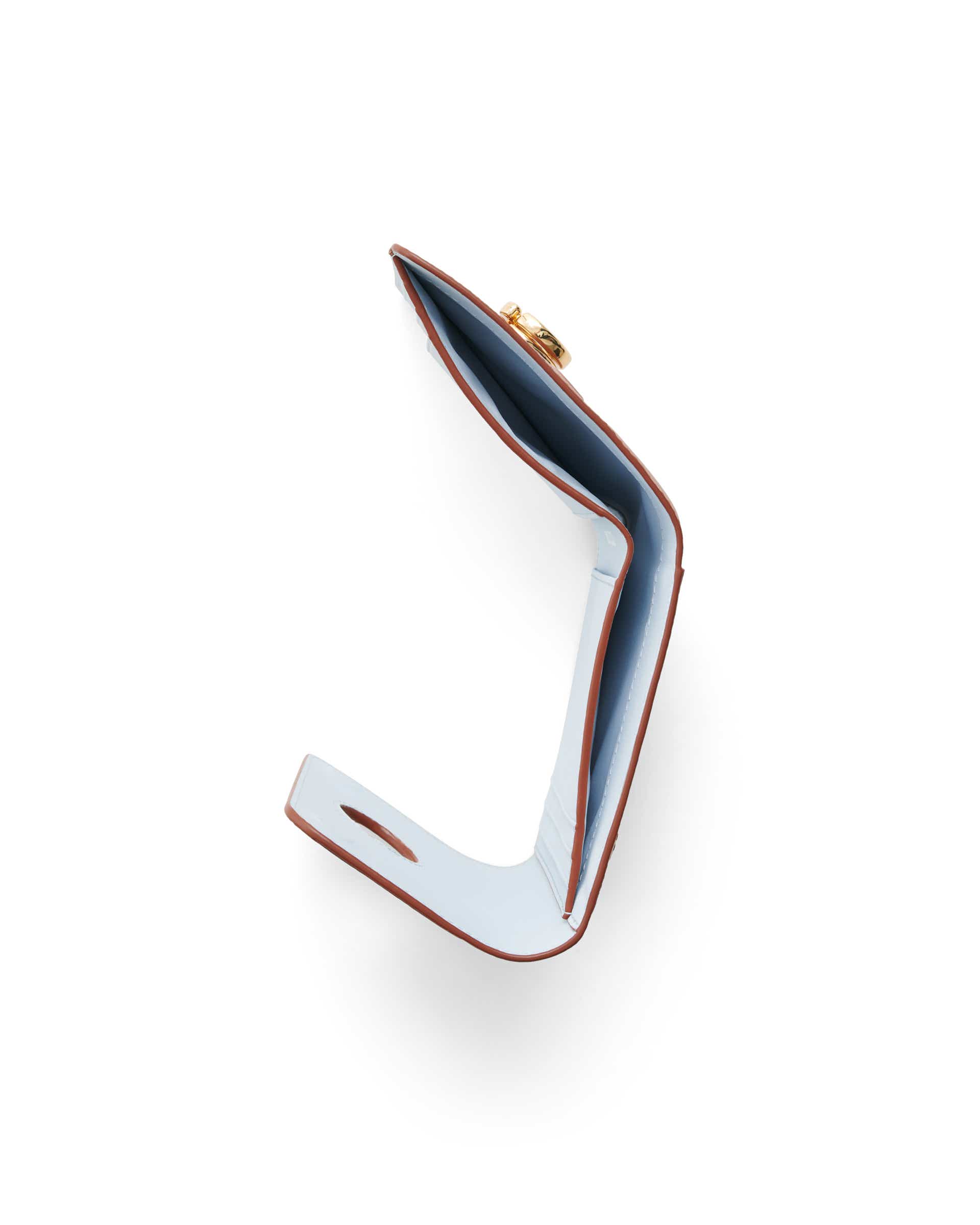 Skórzany portfel ECCO® Wallet - Brązowy - Birdeye